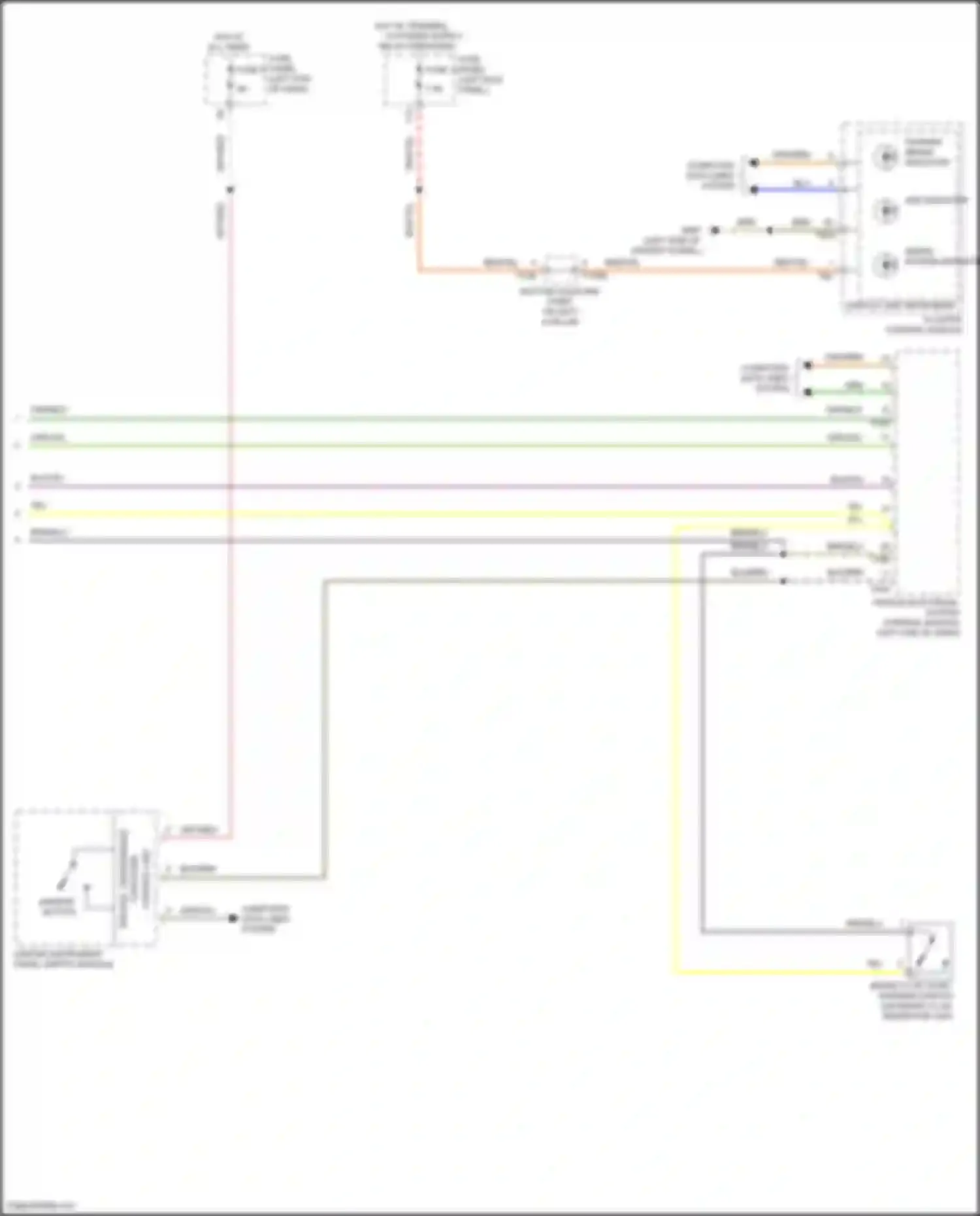 A6 Audi C8 facelift (2022-2024): Anti-lock brakes circuit (4 of 4)