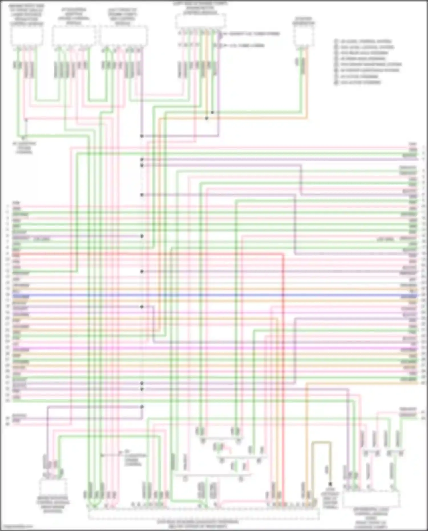 A6 Audi C8 facelift (2022-2024): Computer data lines circuit (2 of 9)