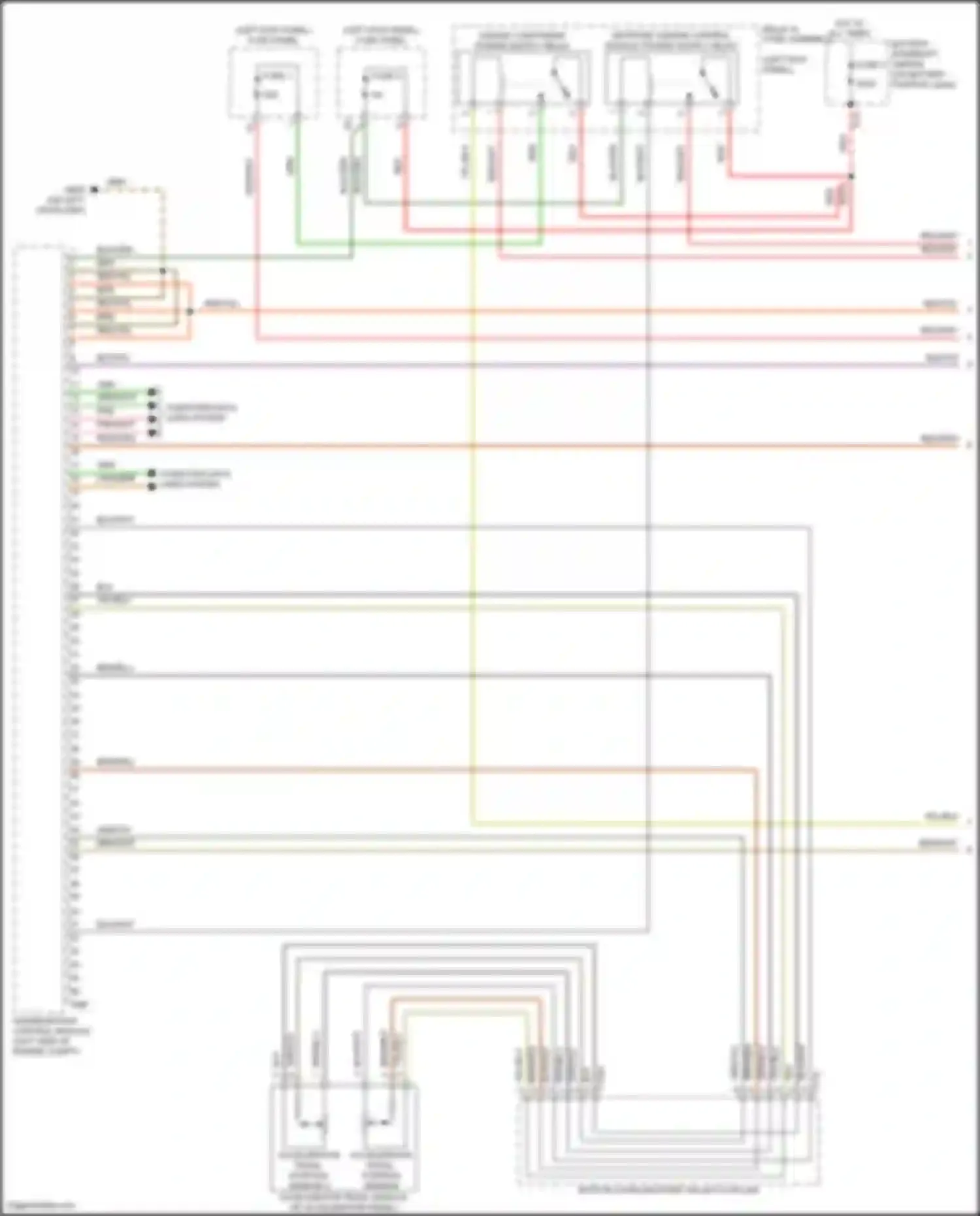A6 Audi C8 facelift (2022-2024): Wiring diagram engine performance 3.0l turbo hybrid (1 of 10)