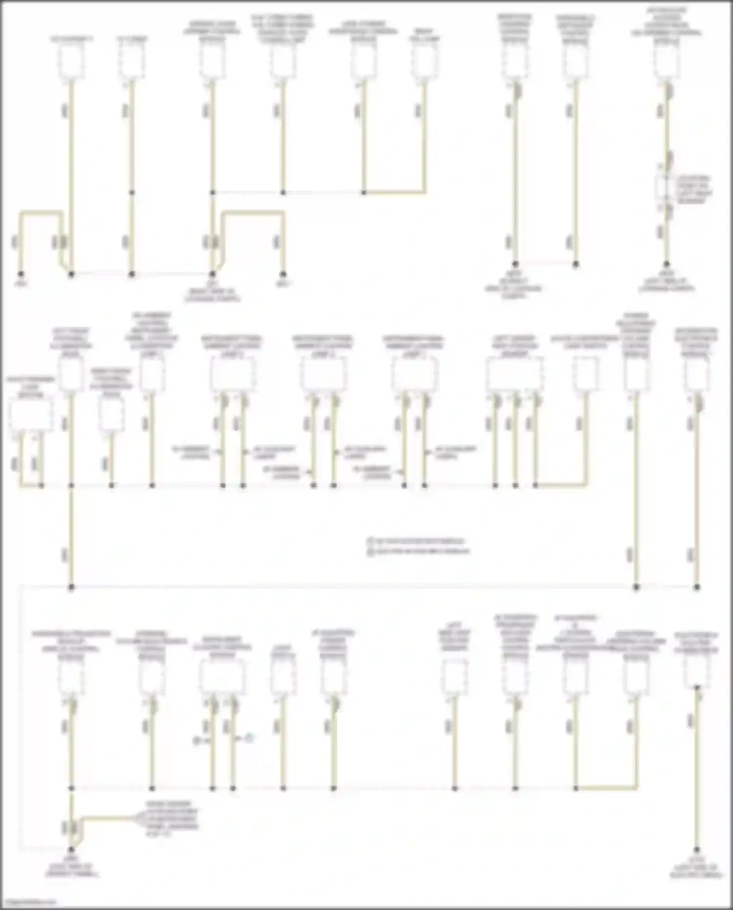 A6 Audi C8 facelift (2022-2024): Ground distribution circuit (5 of 11)