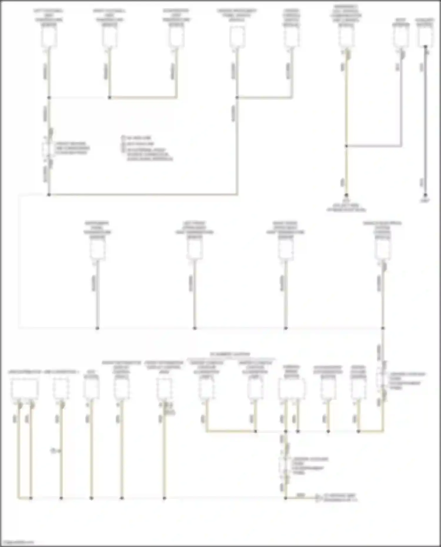 A6 Audi C8 facelift (2022-2024): Ground distribution circuit (6 of 11)