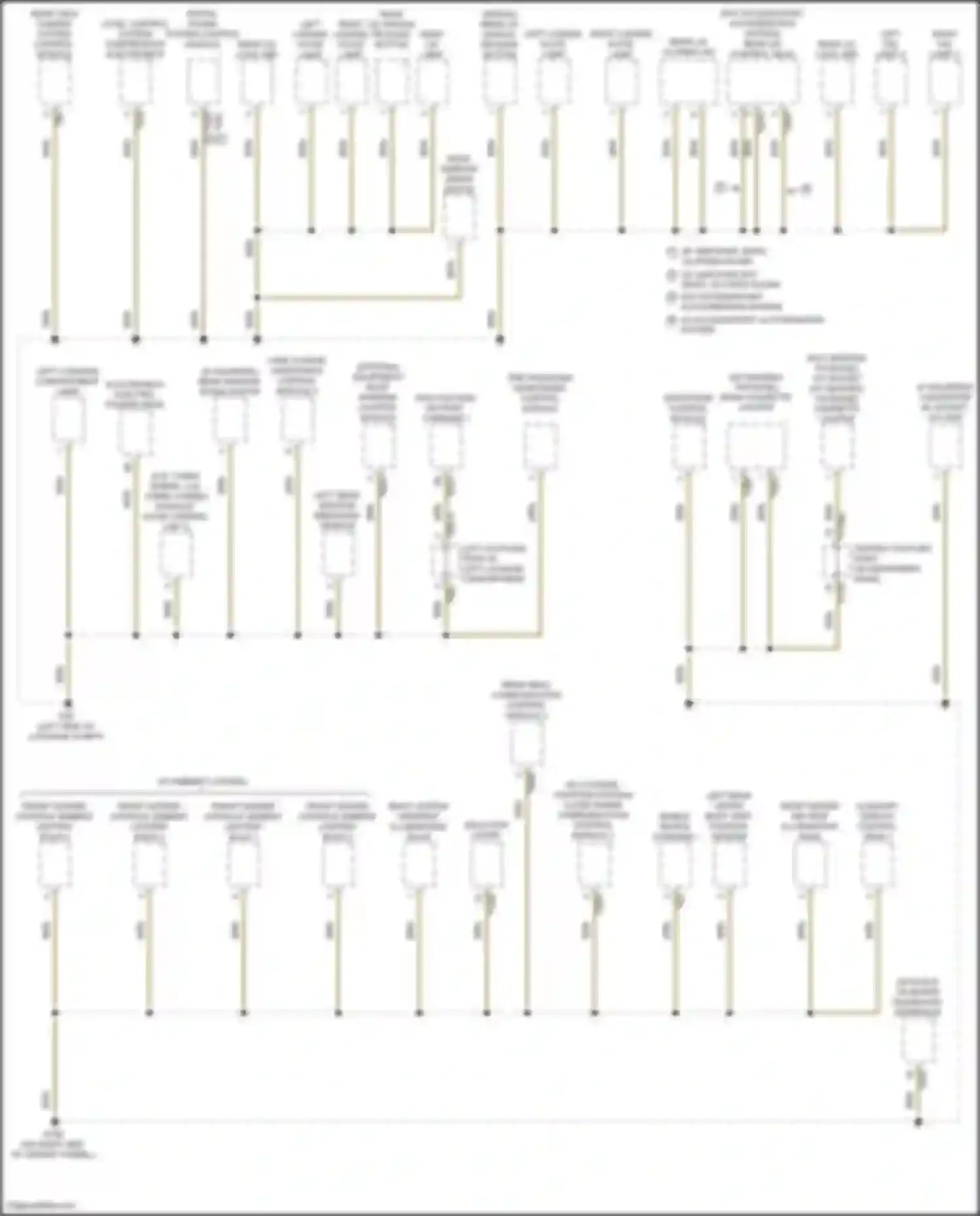 A6 Audi C8 facelift (2022-2024): Ground distribution circuit (7 of 11)