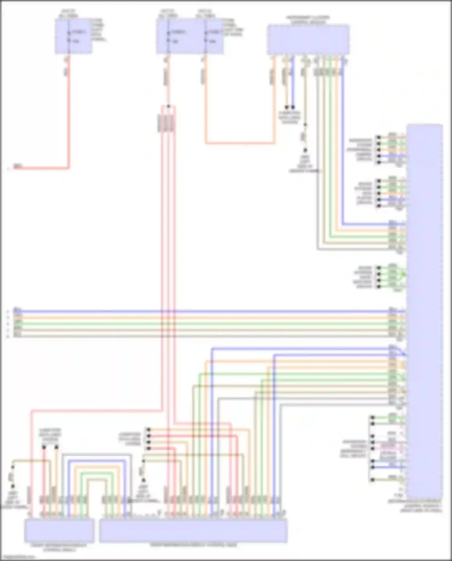 A6 Audi C8 facelift (2022-2024): Navigation circuit, w/o amplifier (4 of 4)