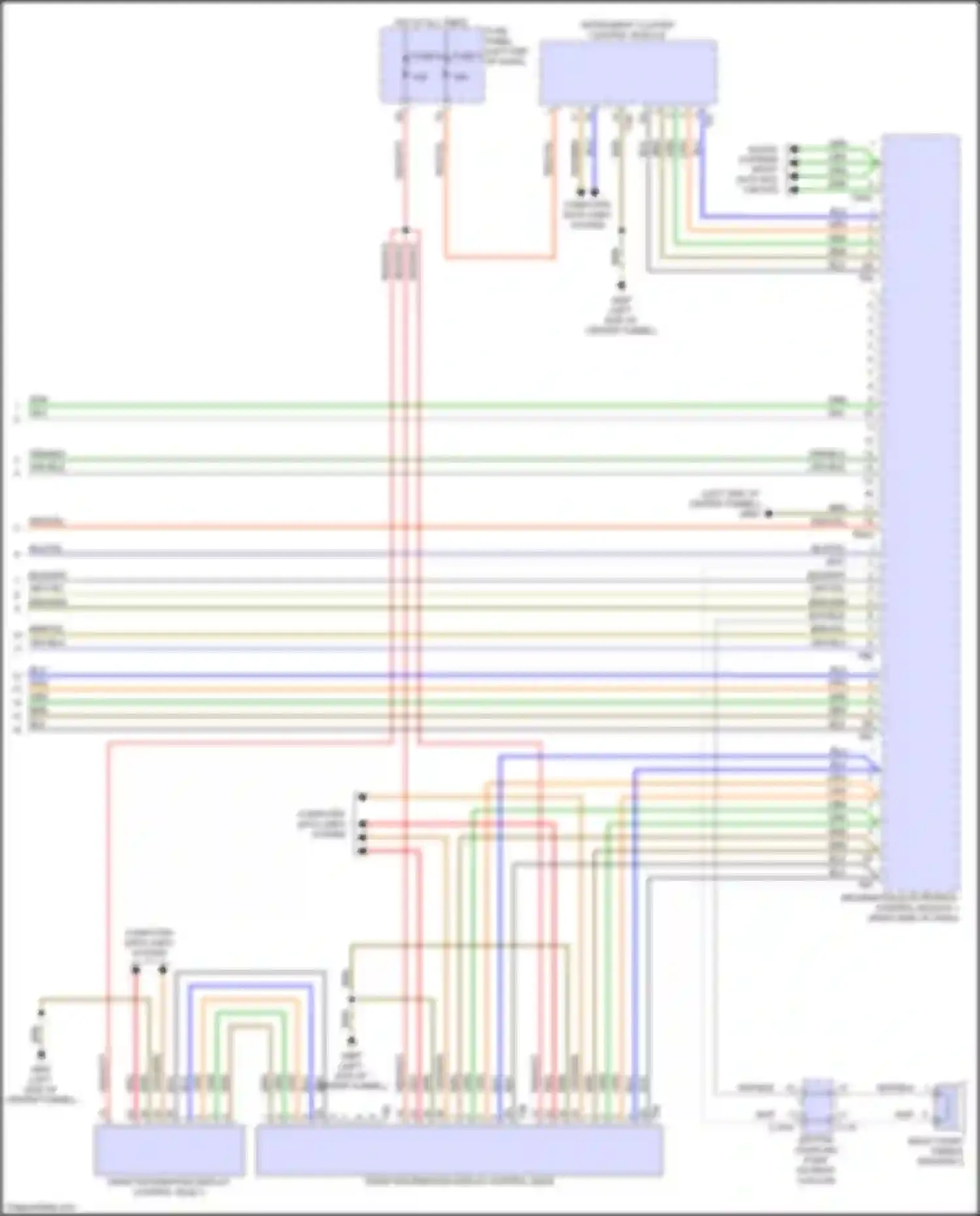 A6 Audi C8 facelift (2022-2024): Radio circuit, w/ amplifier w/o bang & olufsen sound (6 of 6)