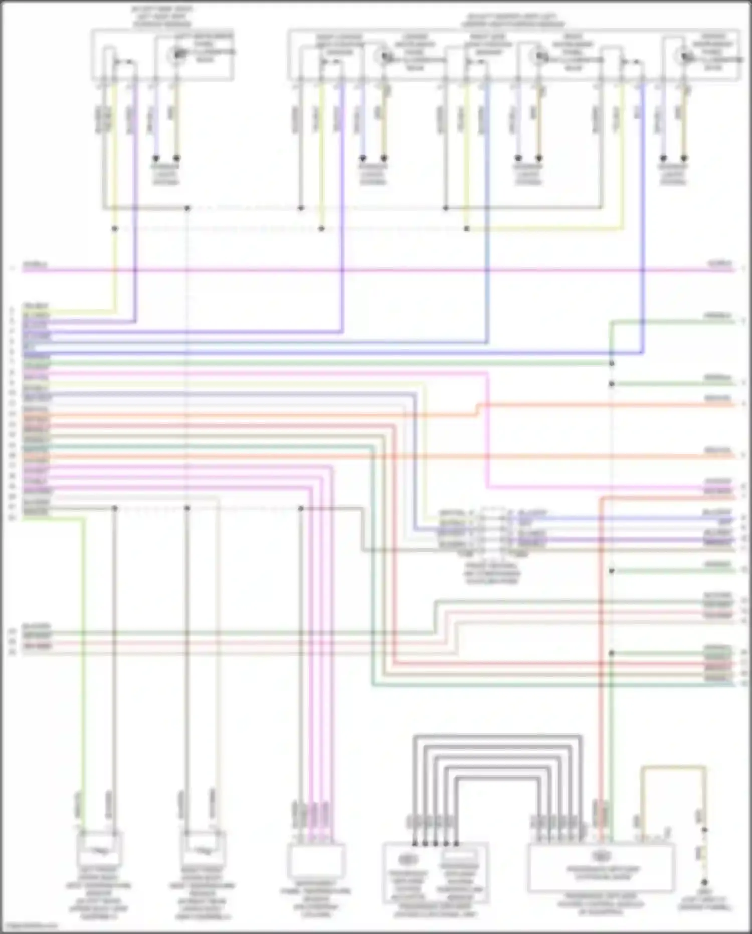 Wiring diagram blk/grn for Audi A6 C8 facelift (2022-2024) (5 of 56)