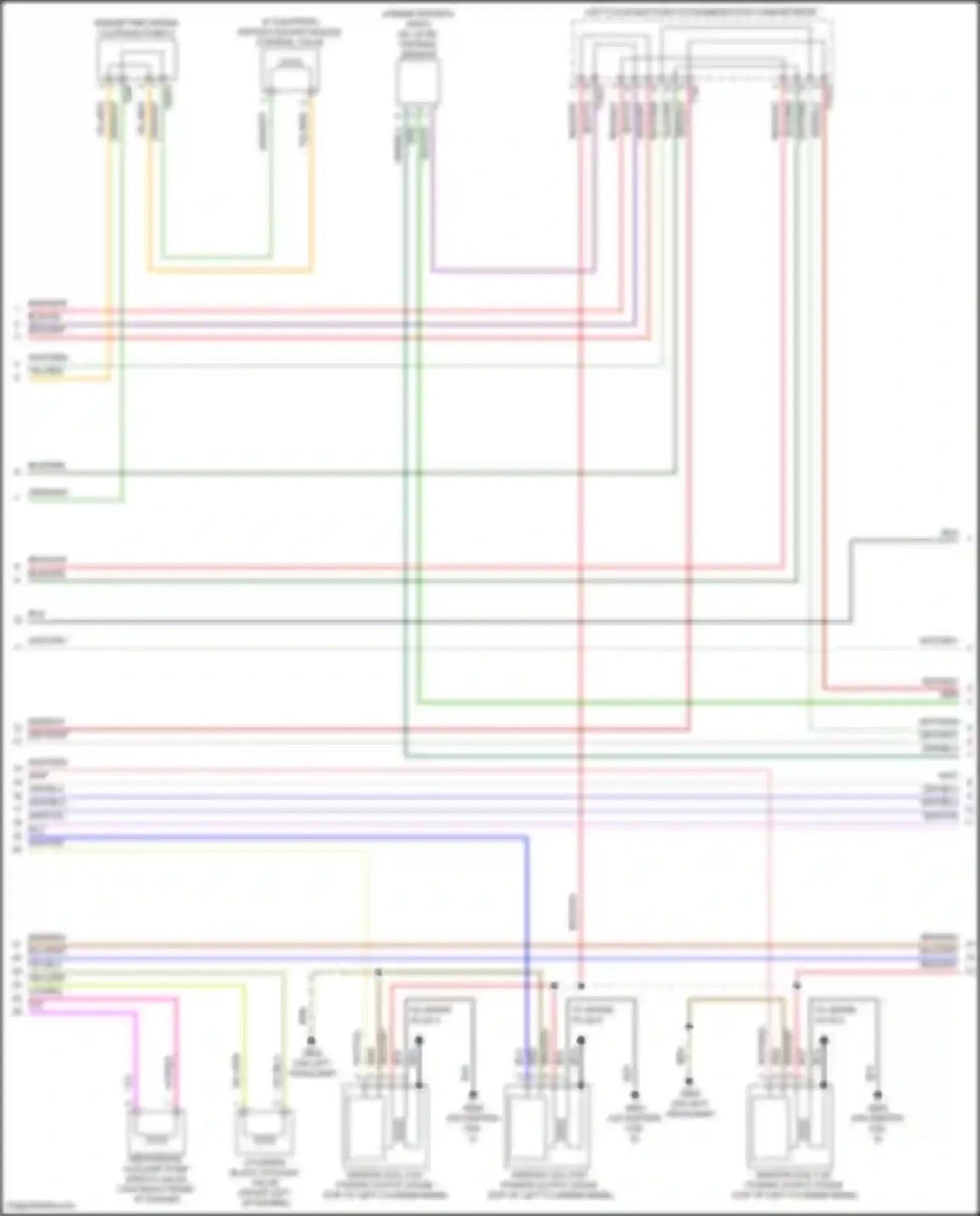 Wiring diagram to spark plug 6 for Audi A6 C8 facelift (2022-2024) (1 of 1)
