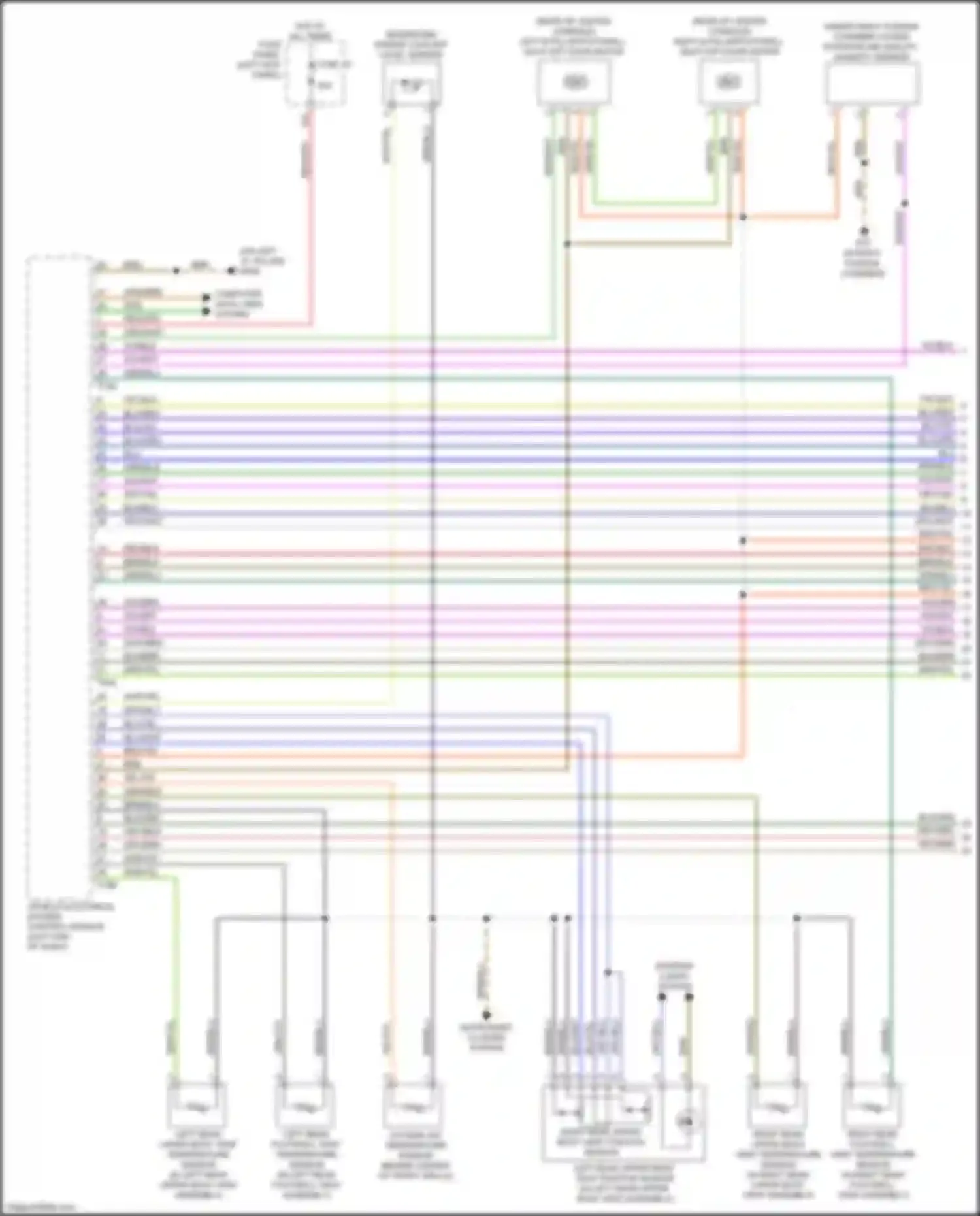A6 Audi C8 (2018-2023): Automatic a/c circuit, w/o climatronic (1 of 6)