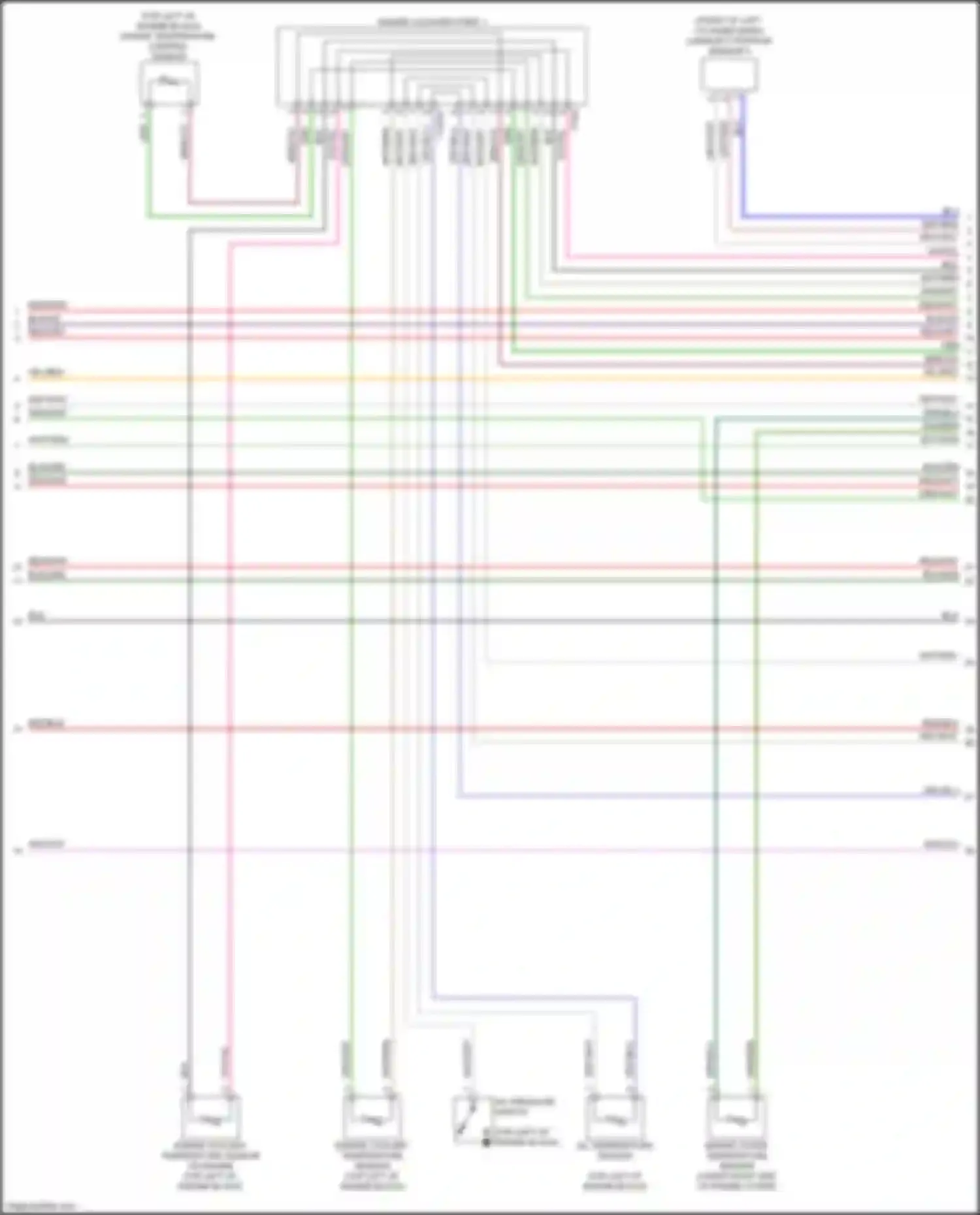 A6 Audi C8 (2018-2023): Wiring diagram engine performance 3.0l turbo (6 of 10)
