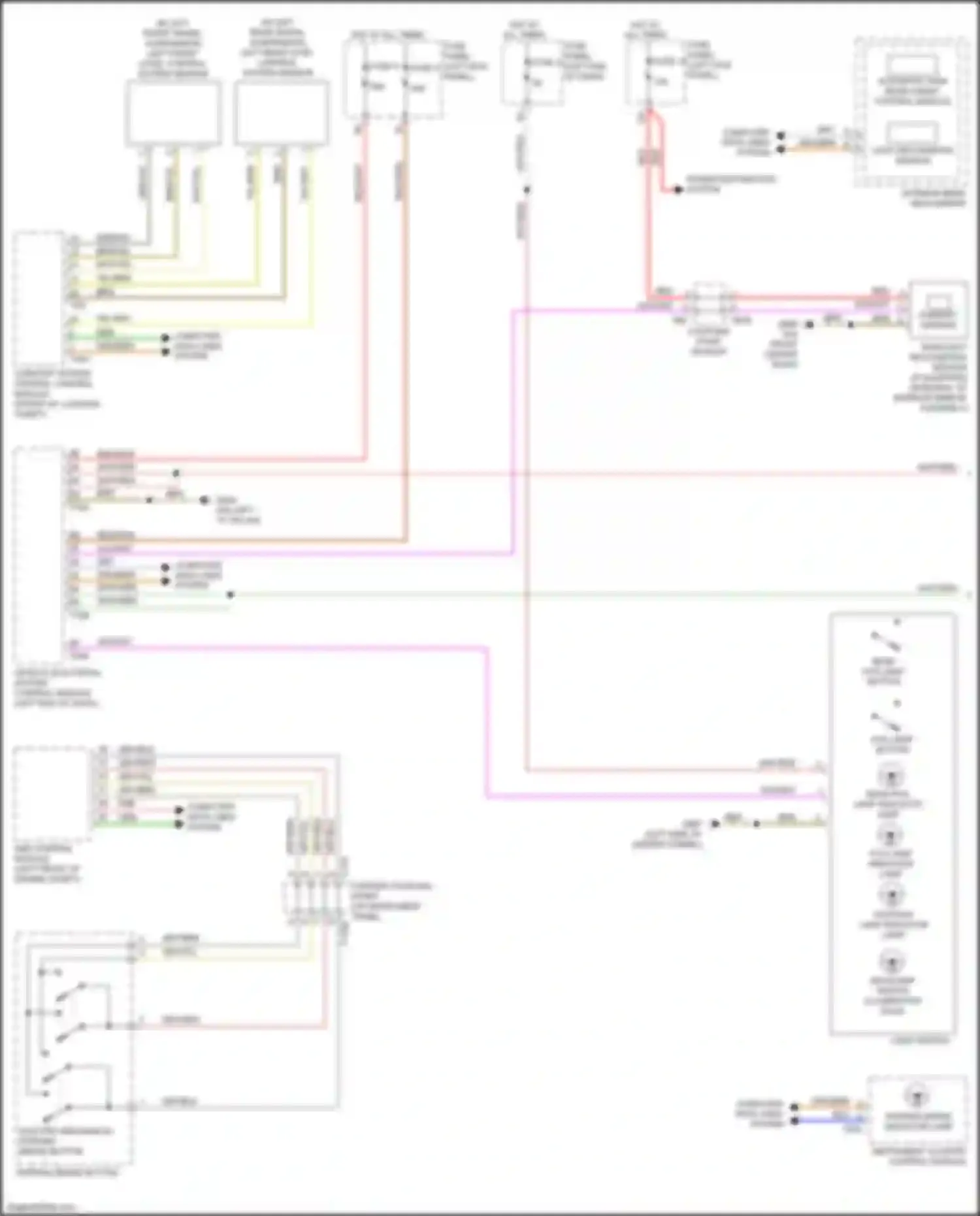 A6 Audi C8 (2018-2023): Headlights circuit, w/ multiple matrix beam (1 of 3)