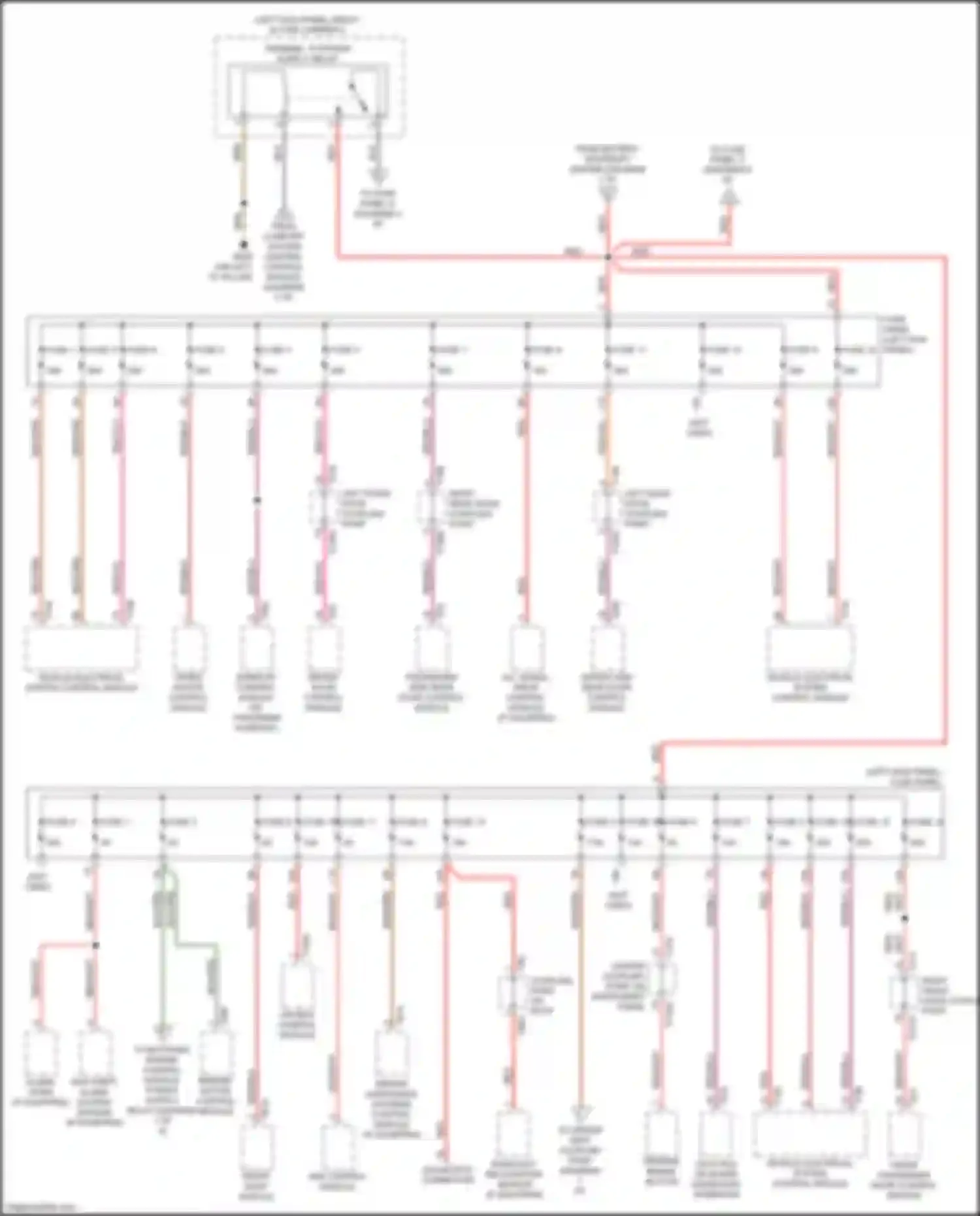 A6 Audi C8 (2018-2023): Power distribution circuit (3 of 9)