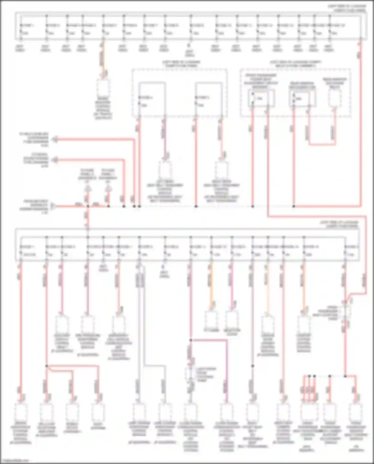 A6 Audi C8 (2018-2023): Power distribution circuit (5 of 9)