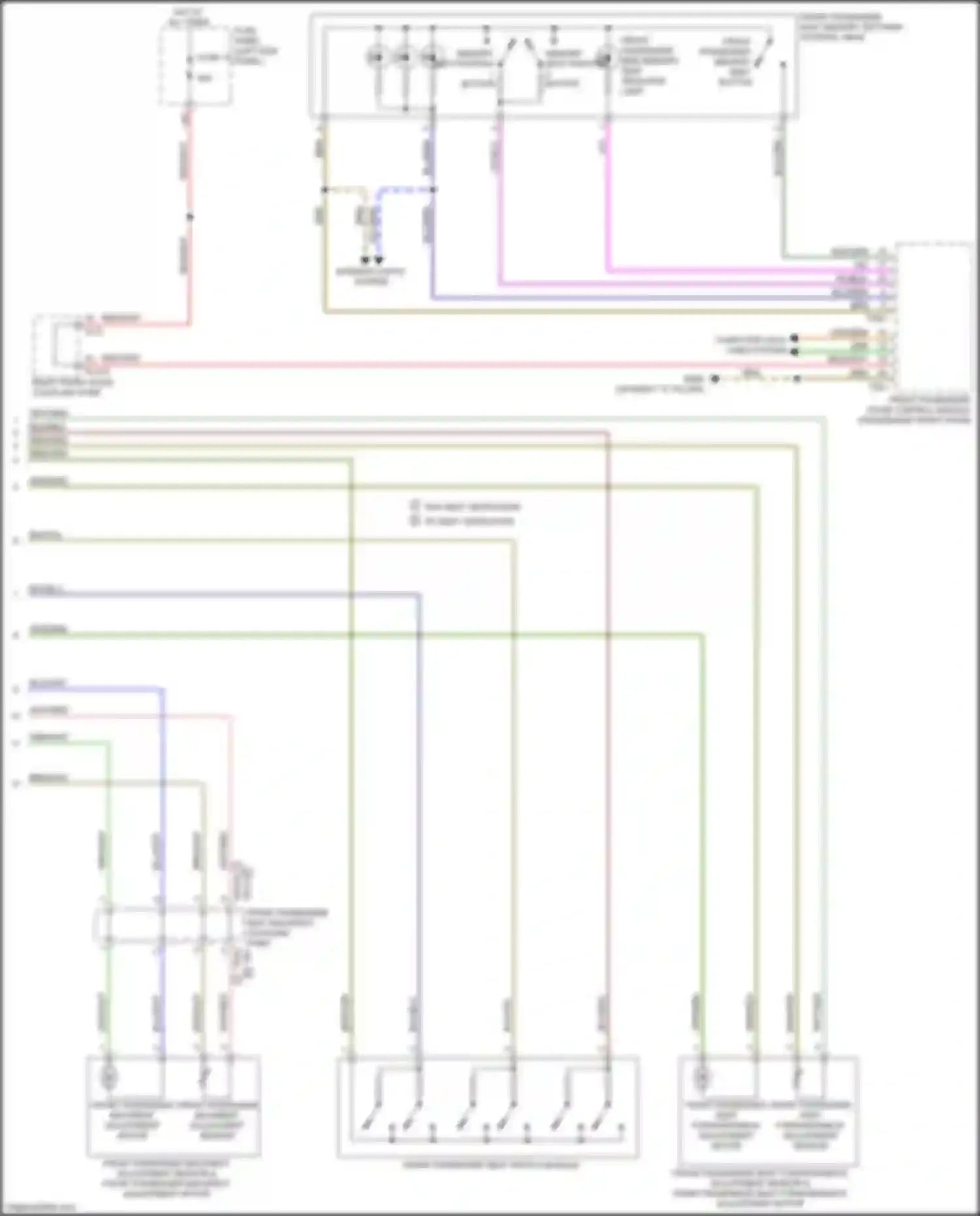 Wiring diagram blk/red for Audi A6 C8 (2018-2023) (15 of 21)