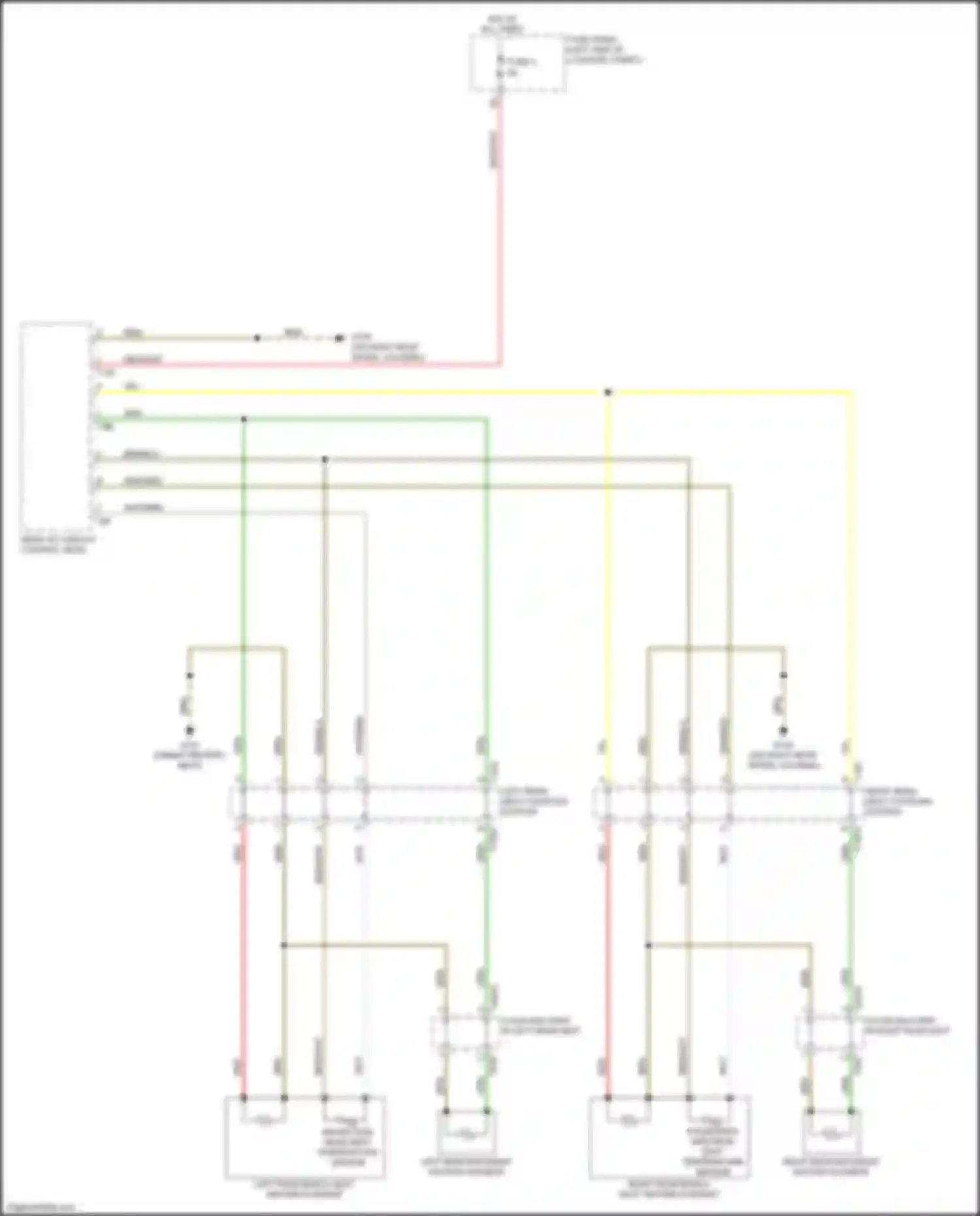 Wiring diagram brn/wht for Audi A6 C8 (2018-2023) (9 of 35)