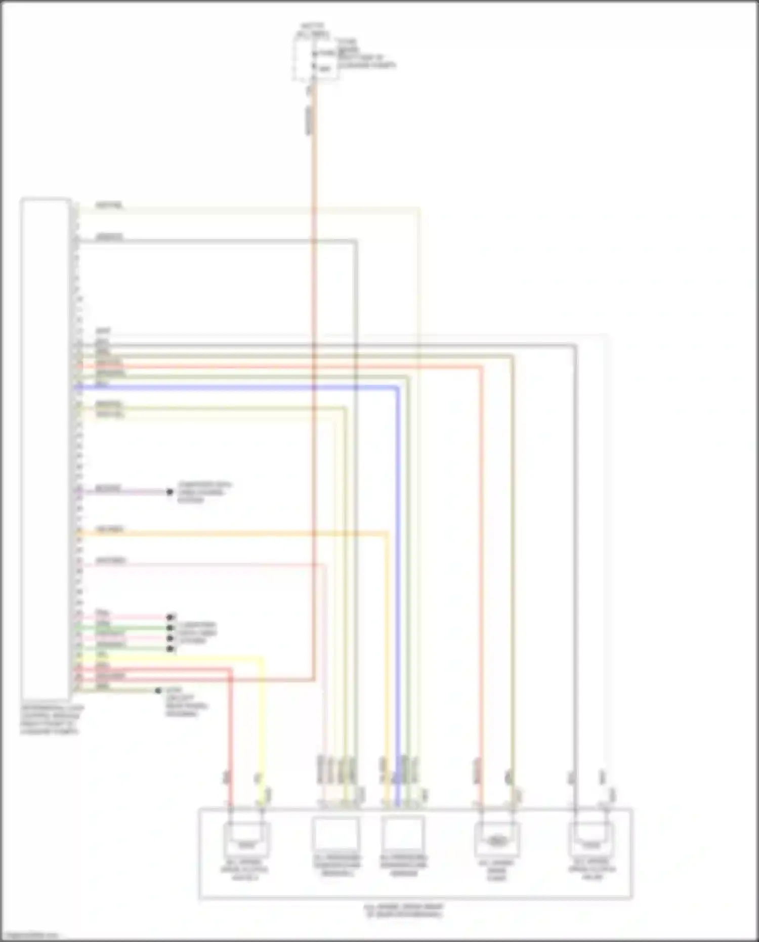 Wiring diagram fuse 10 for Audi A6 C8 (2018-2023) (22 of 25)