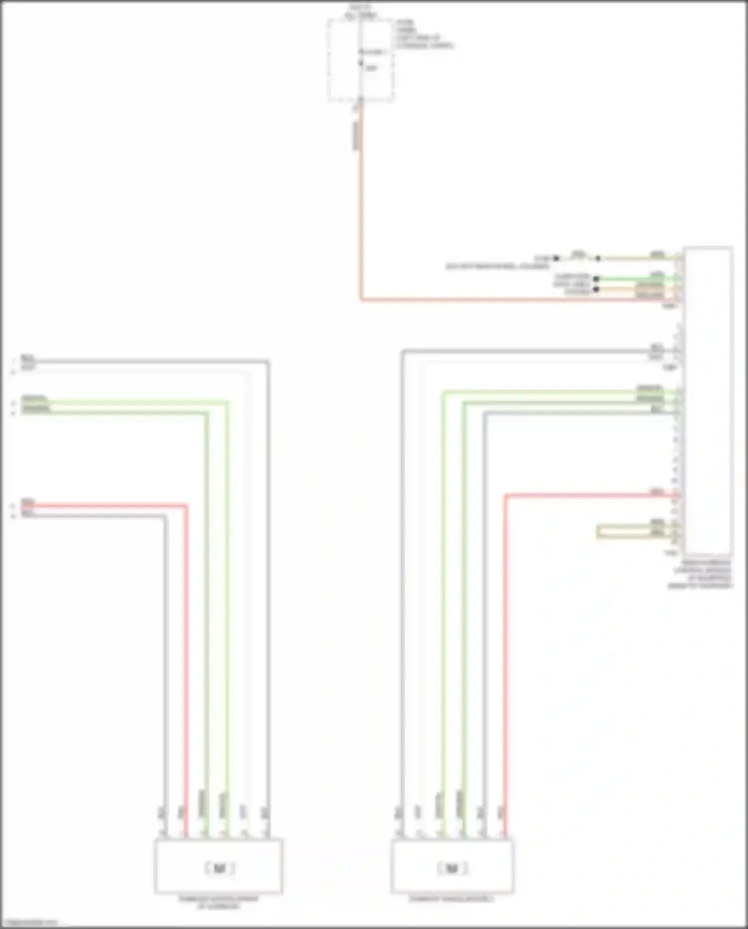 Wiring diagram fuse panel h for Audi A6 C8 (2018-2023) (7 of 17)