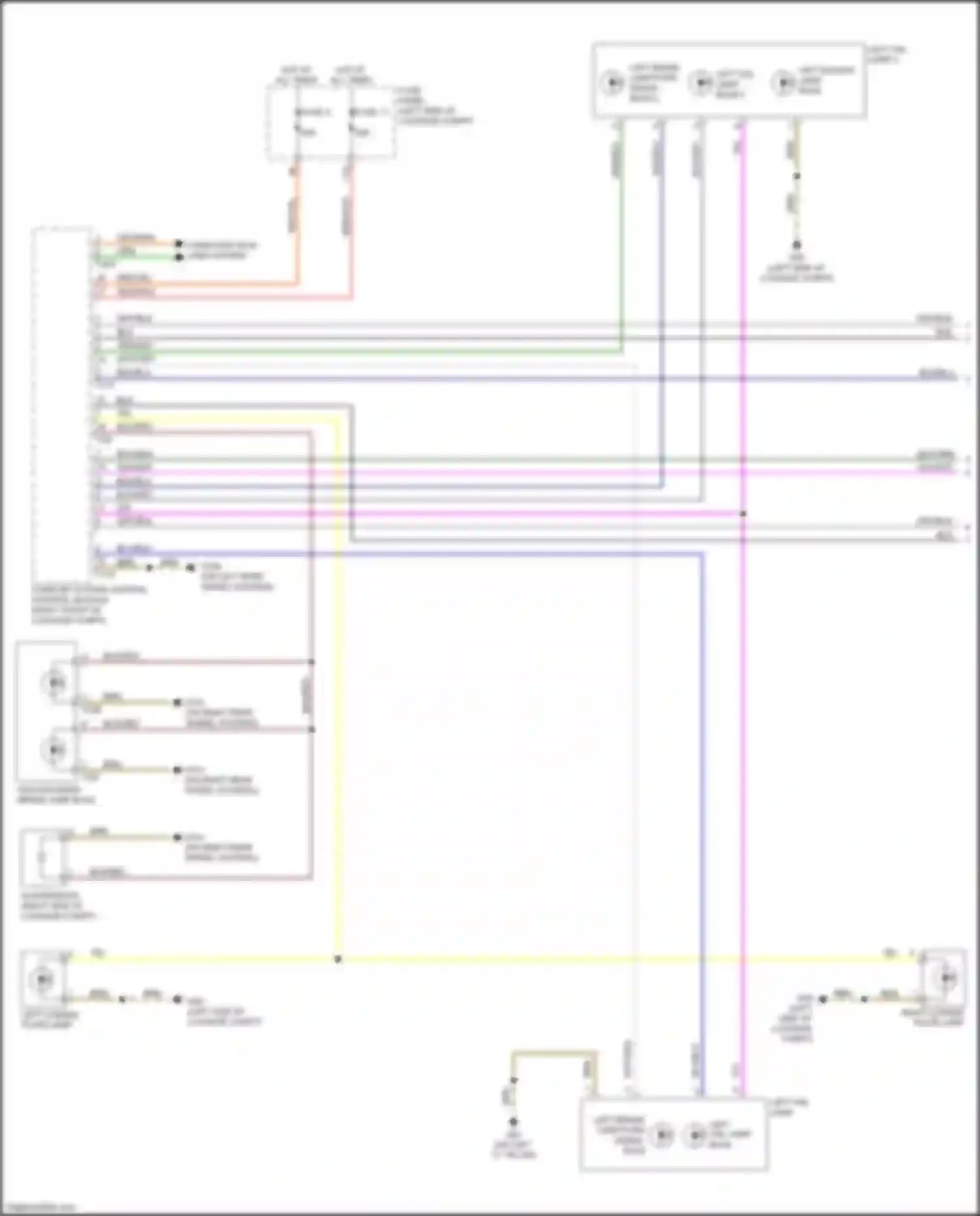 Wiring diagram grn/blk for Audi A6 C8 (2018-2023)