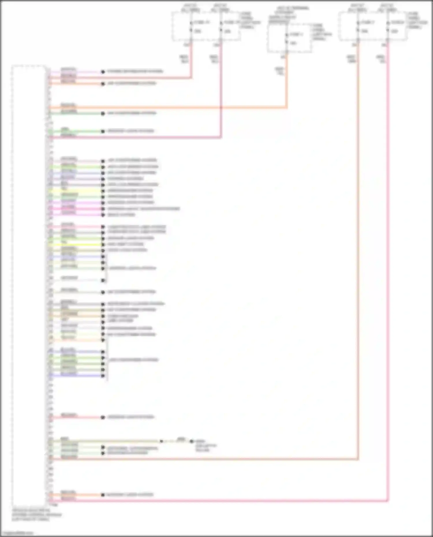 Wiring diagram gry/brn for Audi A6 C8 (2018-2023) (10 of 27)