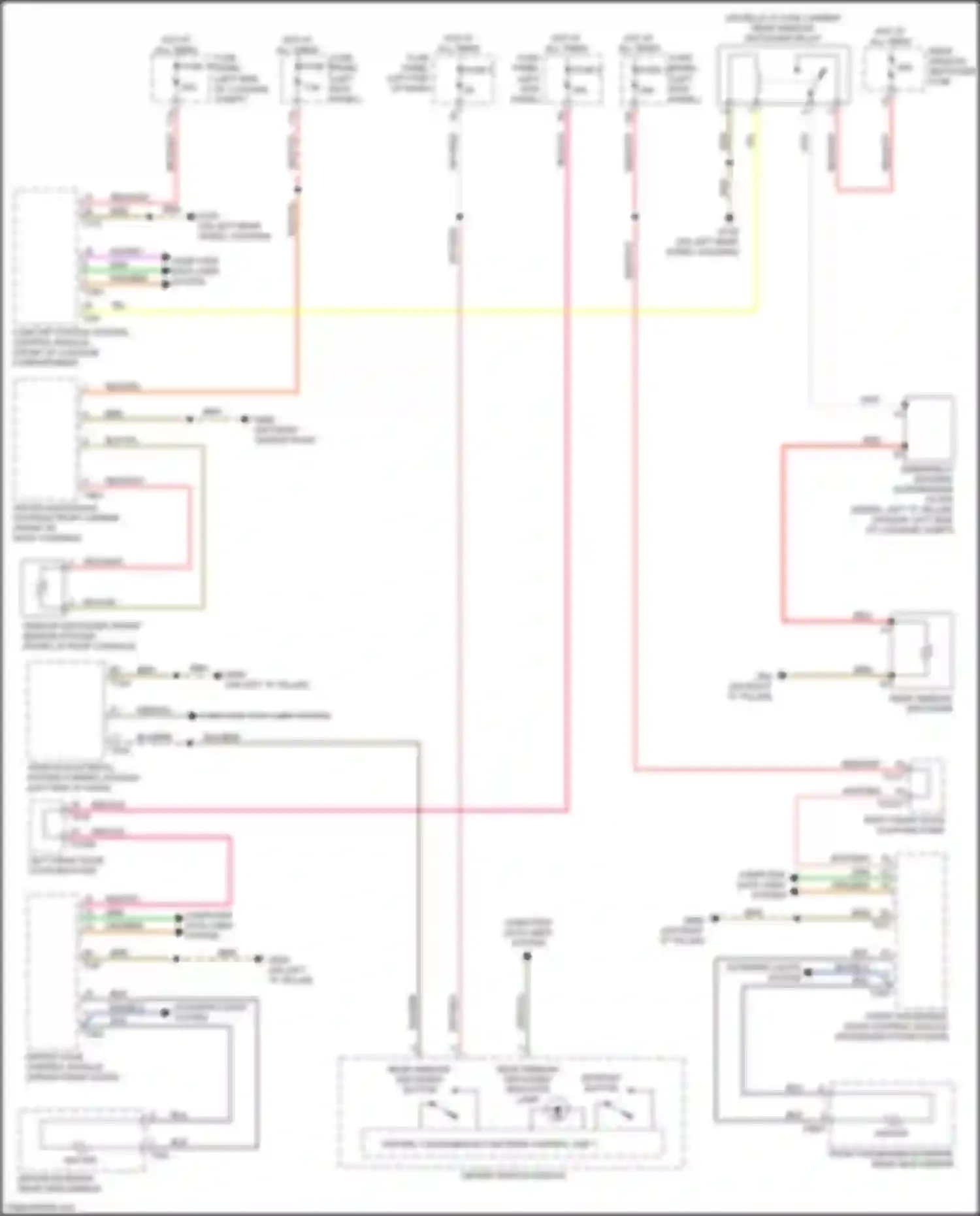 Wiring diagram gry/red for Audi A6 C8 (2018-2023) (19 of 50)