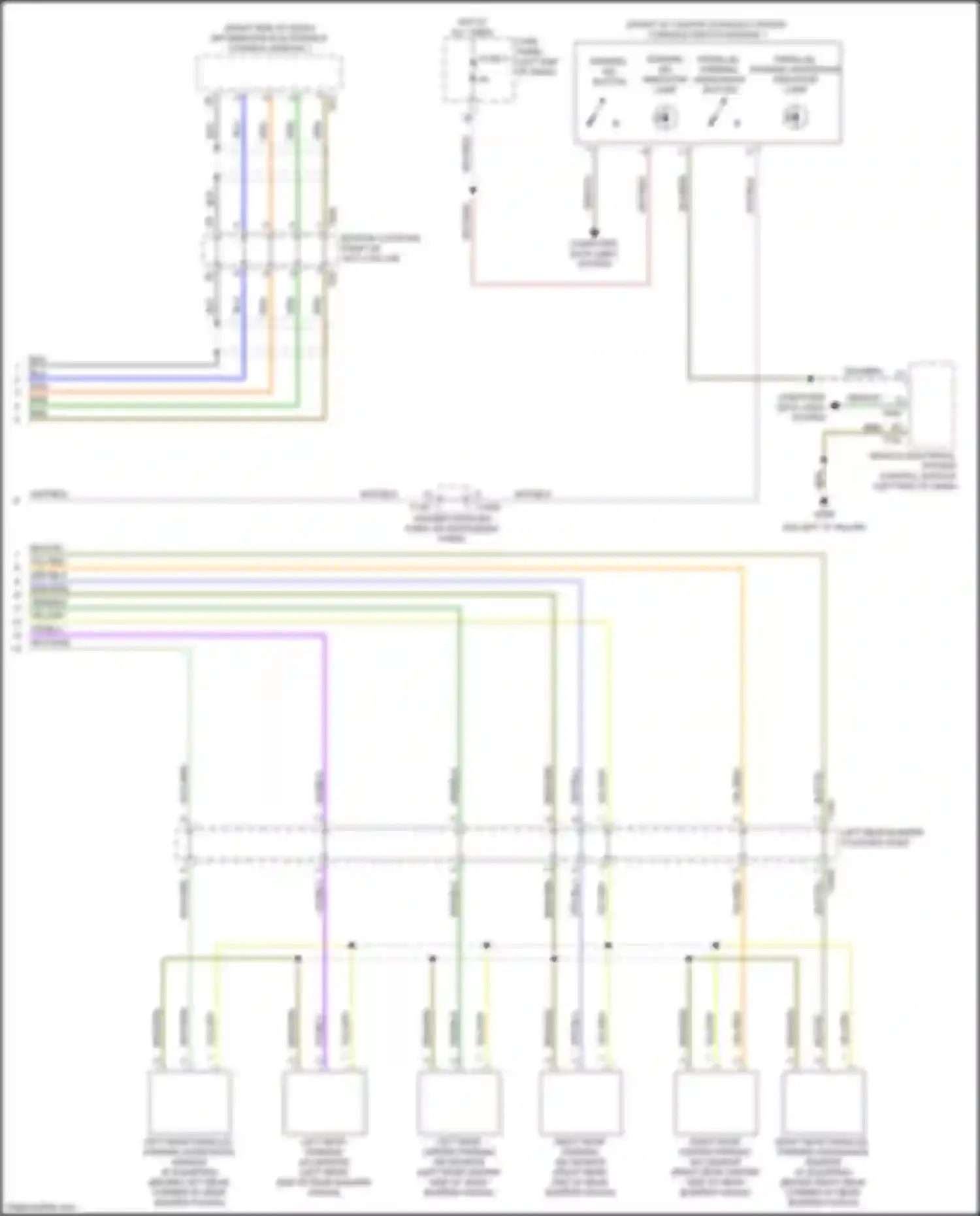 Wiring diagram gry/red for Audi A6 C8 (2018-2023) (8 of 50)