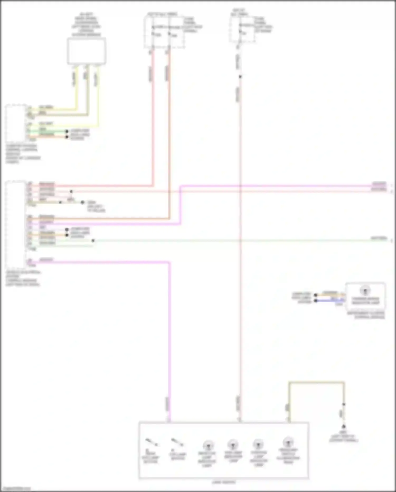 Wiring diagram gry/red for Audi A6 C8 (2018-2023) (14 of 50)