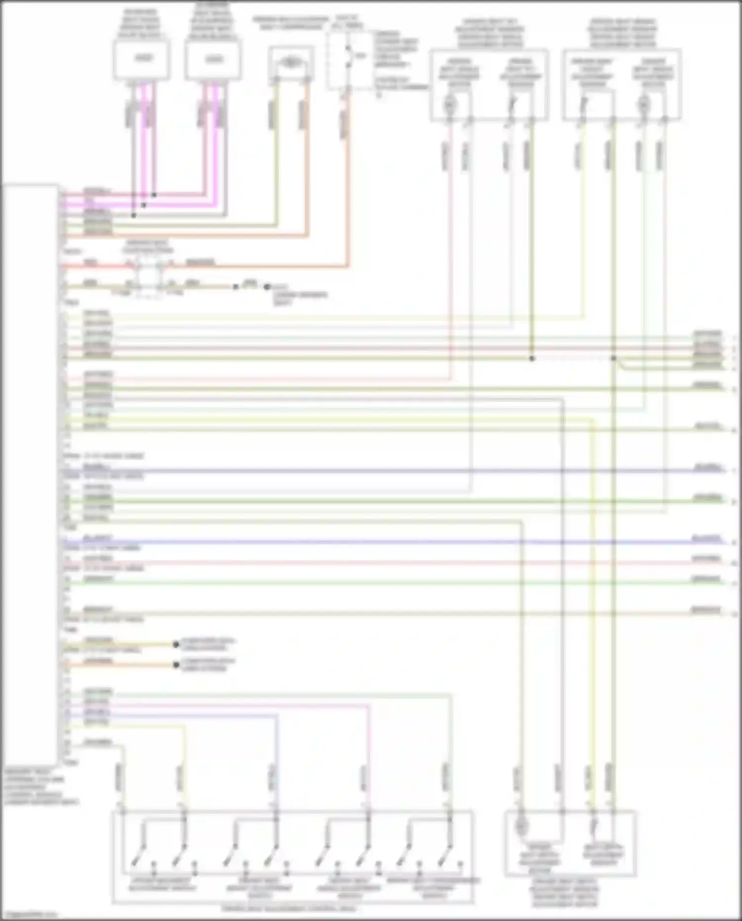 Wiring diagram gry/wht for Audi A6 C8 (2018-2023) (21 of 27)