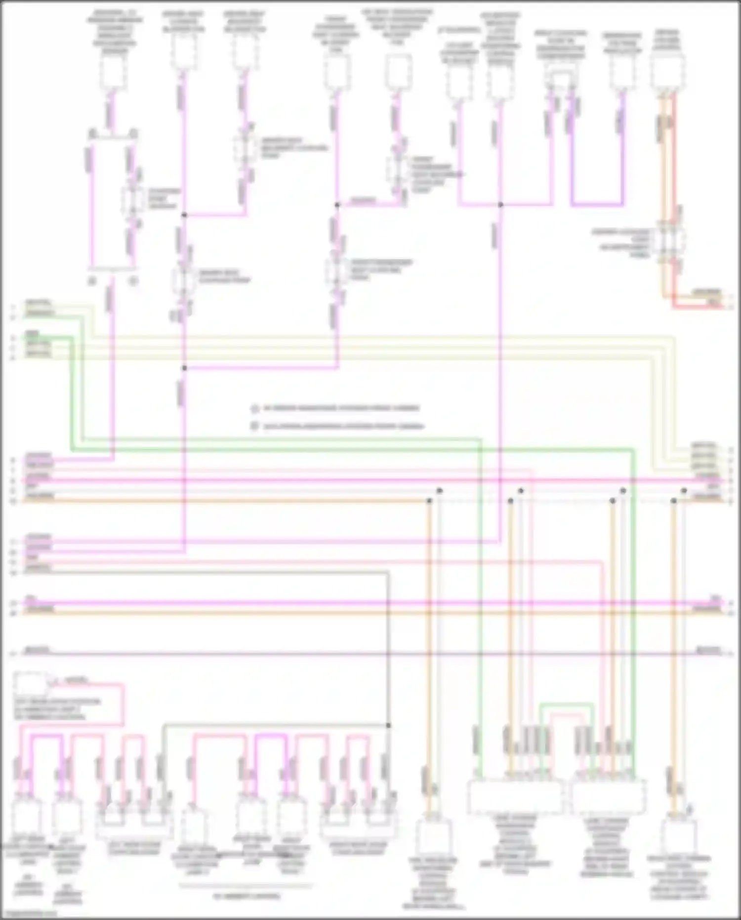Wiring diagram gry/yel for Audi A6 C8 (2018-2023) (25 of 41)