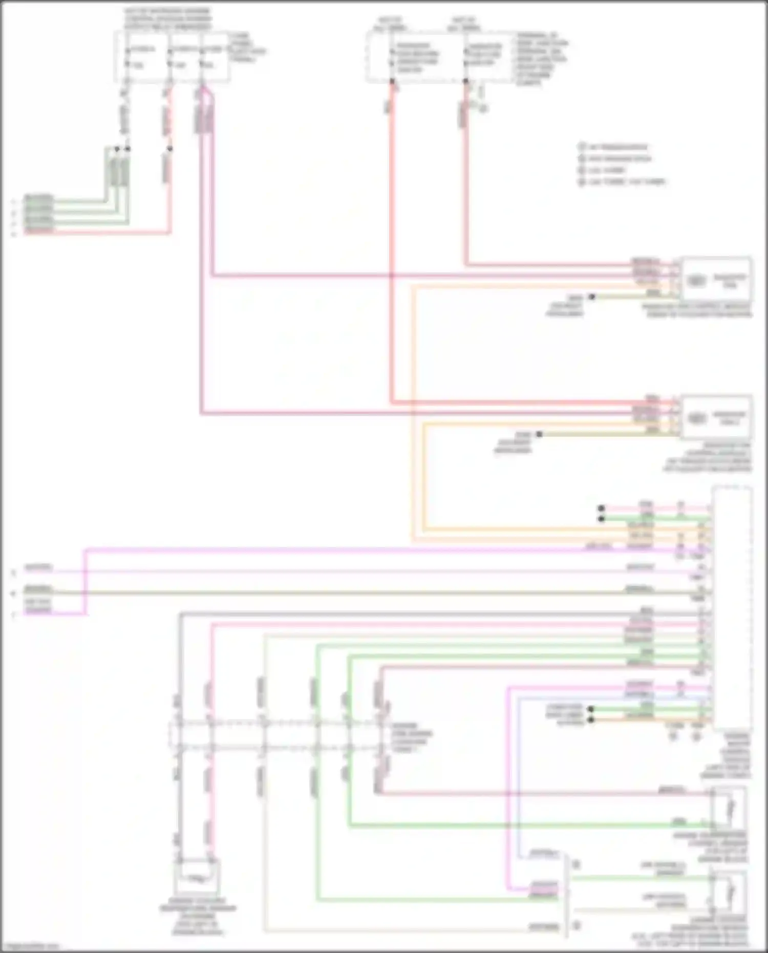 Wiring diagram fuse 13 for Audi A6 C8 (2018-2023)