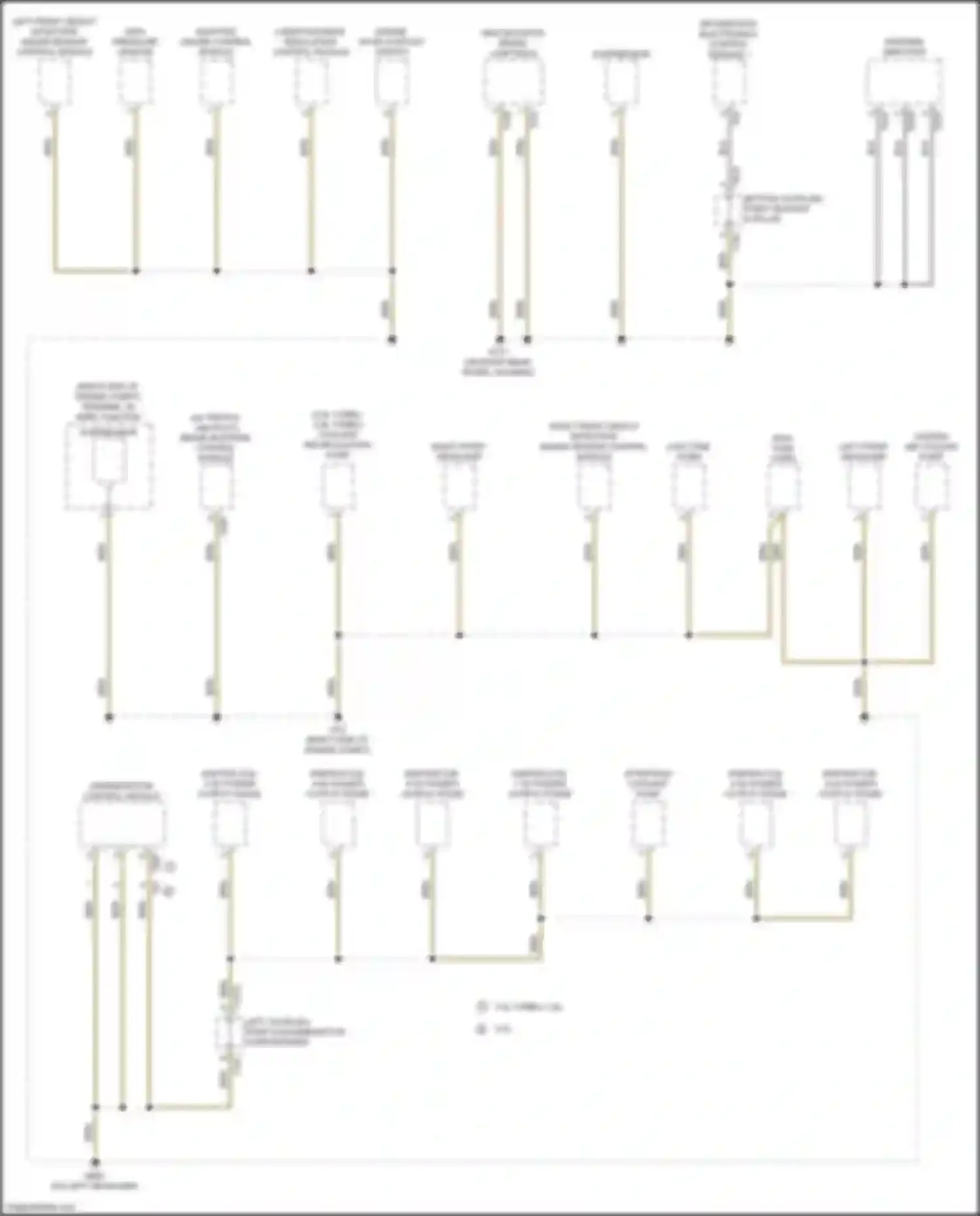 Wiring diagram ignition coil 3 w/ power output stage for Audi A6 C8 (2018-2023) (1 of 3)