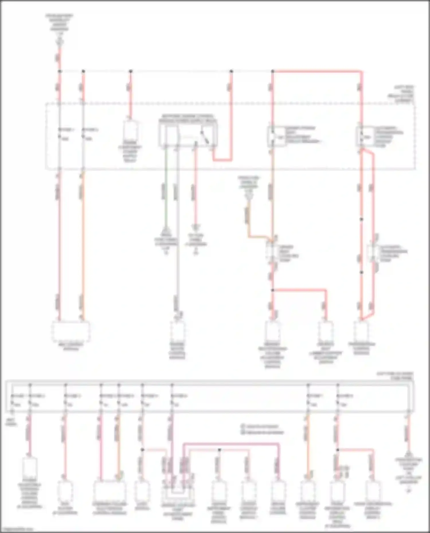Wiring diagram fuse 6 for Audi A6 C8 (2018-2023)