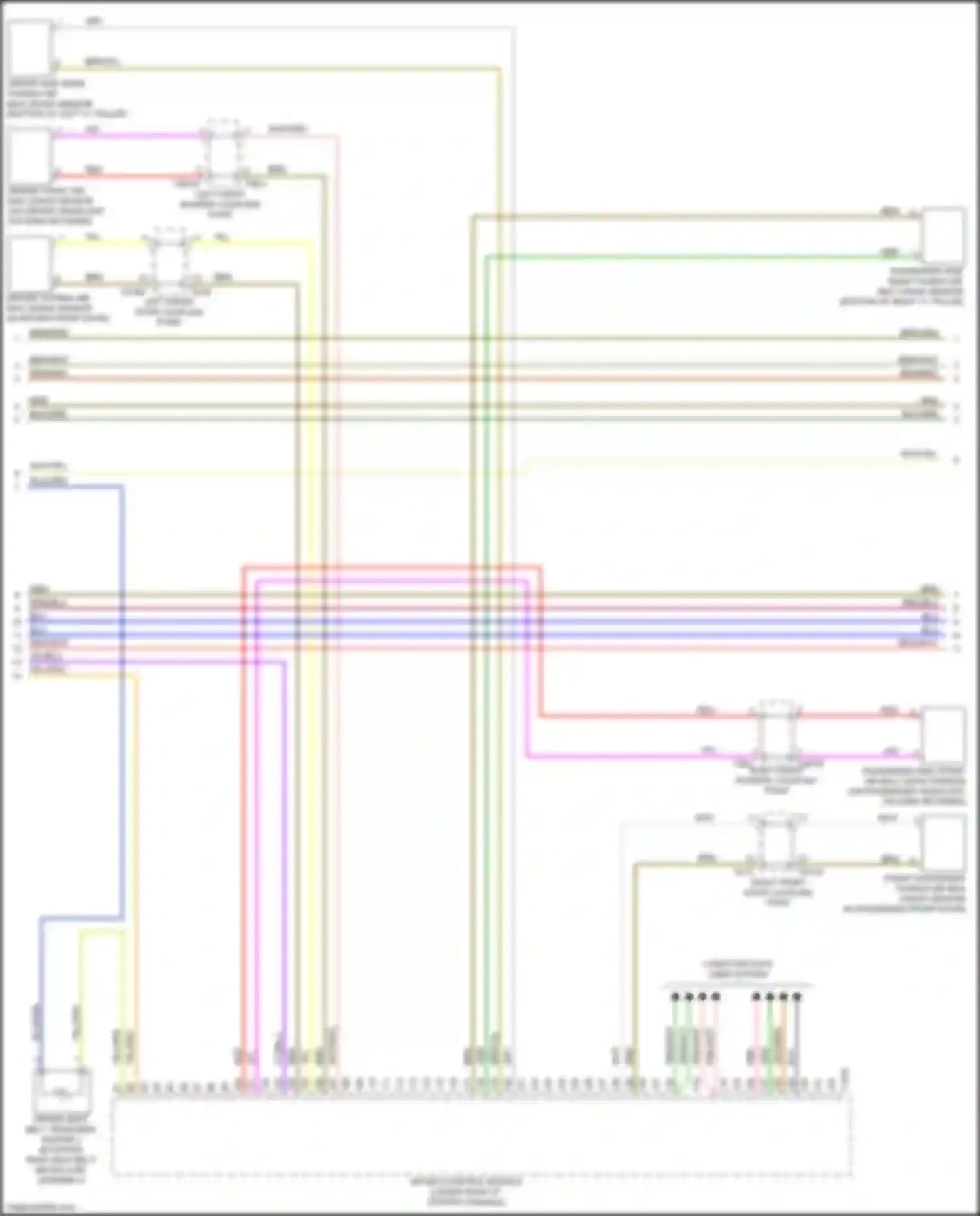 Wiring diagram pnk/wht for Audi A6 C8 (2018-2023) (10 of 19)