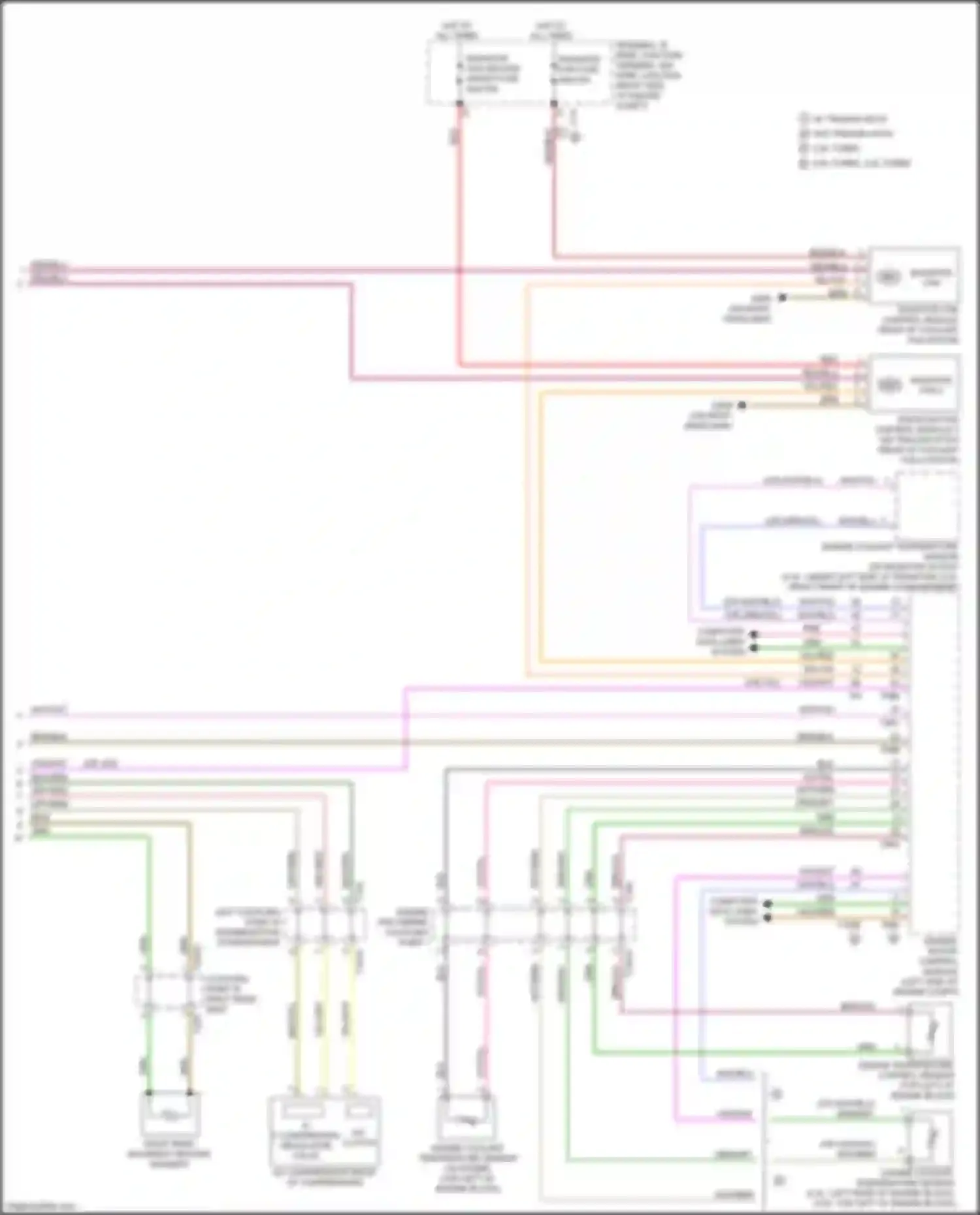 Wiring diagram red for Audi A6 C8 (2018-2023) (74 of 105)