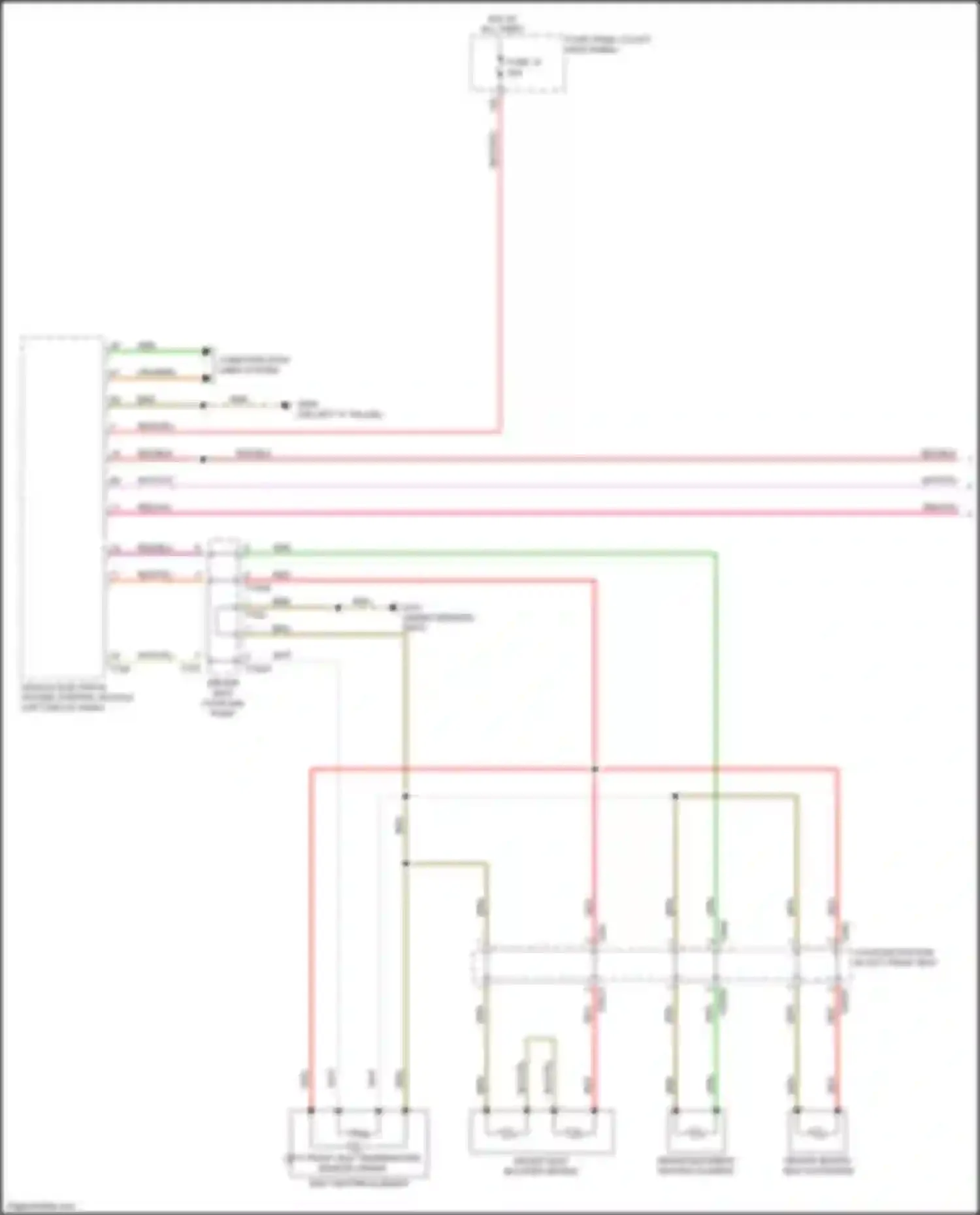 Wiring diagram red/blk for Audi A6 C8 (2018-2023) (11 of 57)