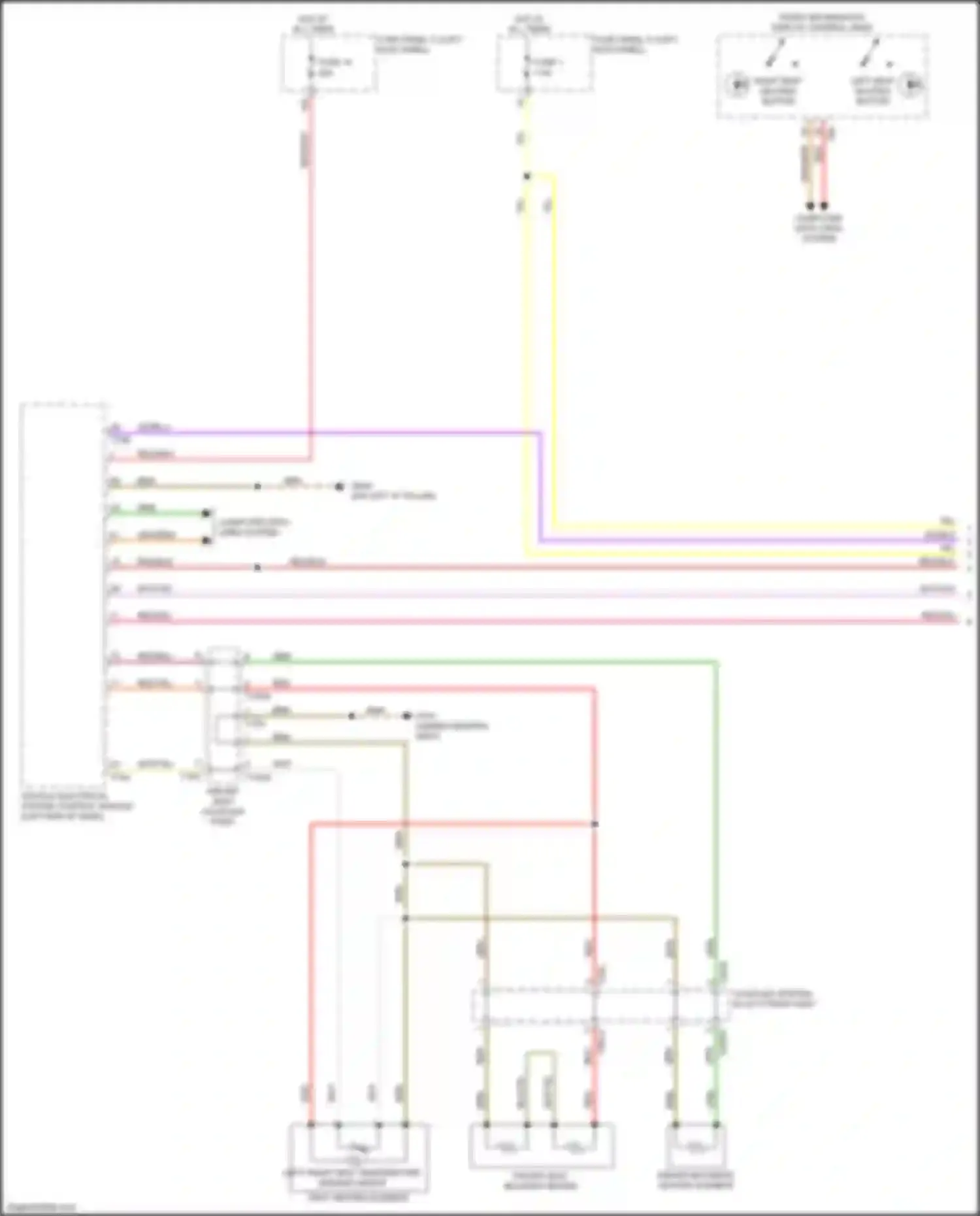 Wiring diagram red/blu for Audi A6 C8 (2018-2023) (14 of 65)