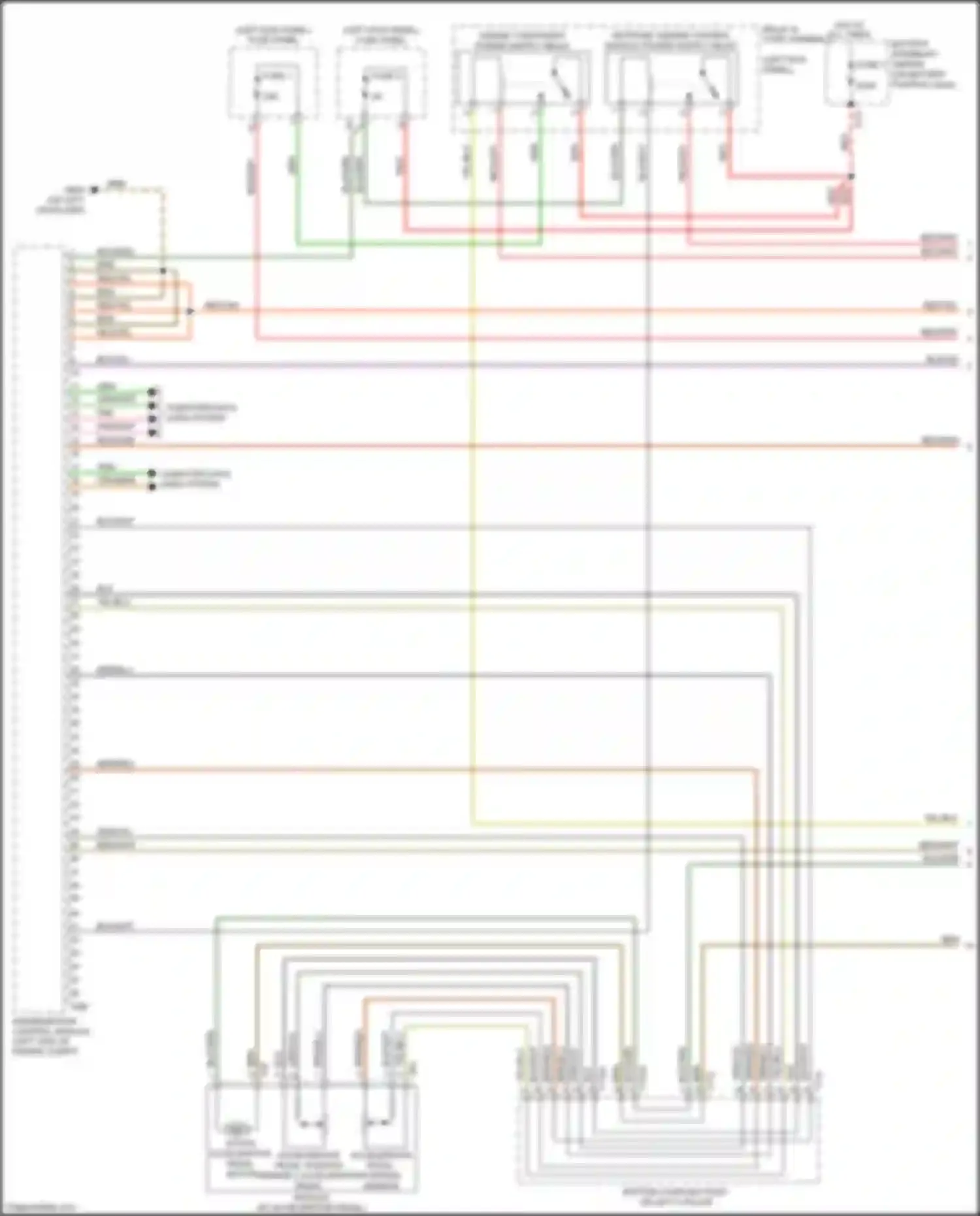 Wiring diagram red/yel for Audi A6 C8 (2018-2023) (91 of 94)