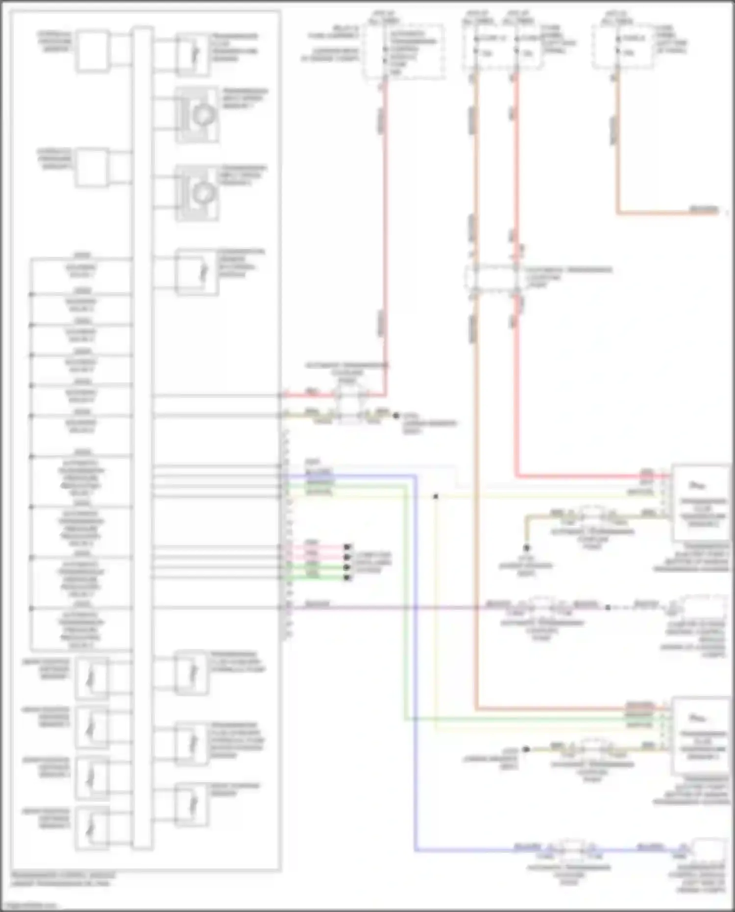 Wiring diagram solenoid valve 6 for Audi A6 C8 (2018-2023) (1 of 1)