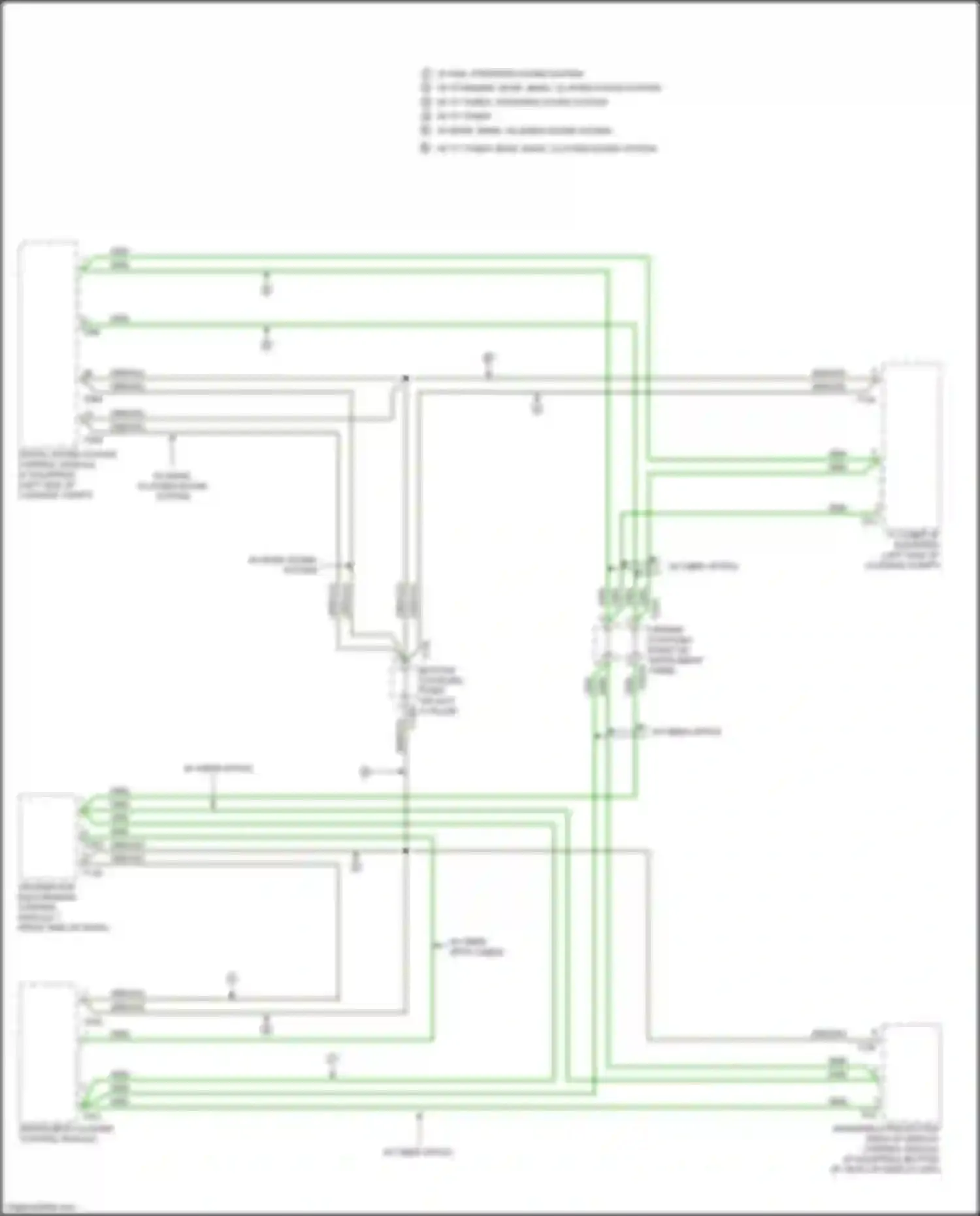 Wiring diagram w/ bose sound system for Audi A6 C8 (2018-2023) (1 of 1)