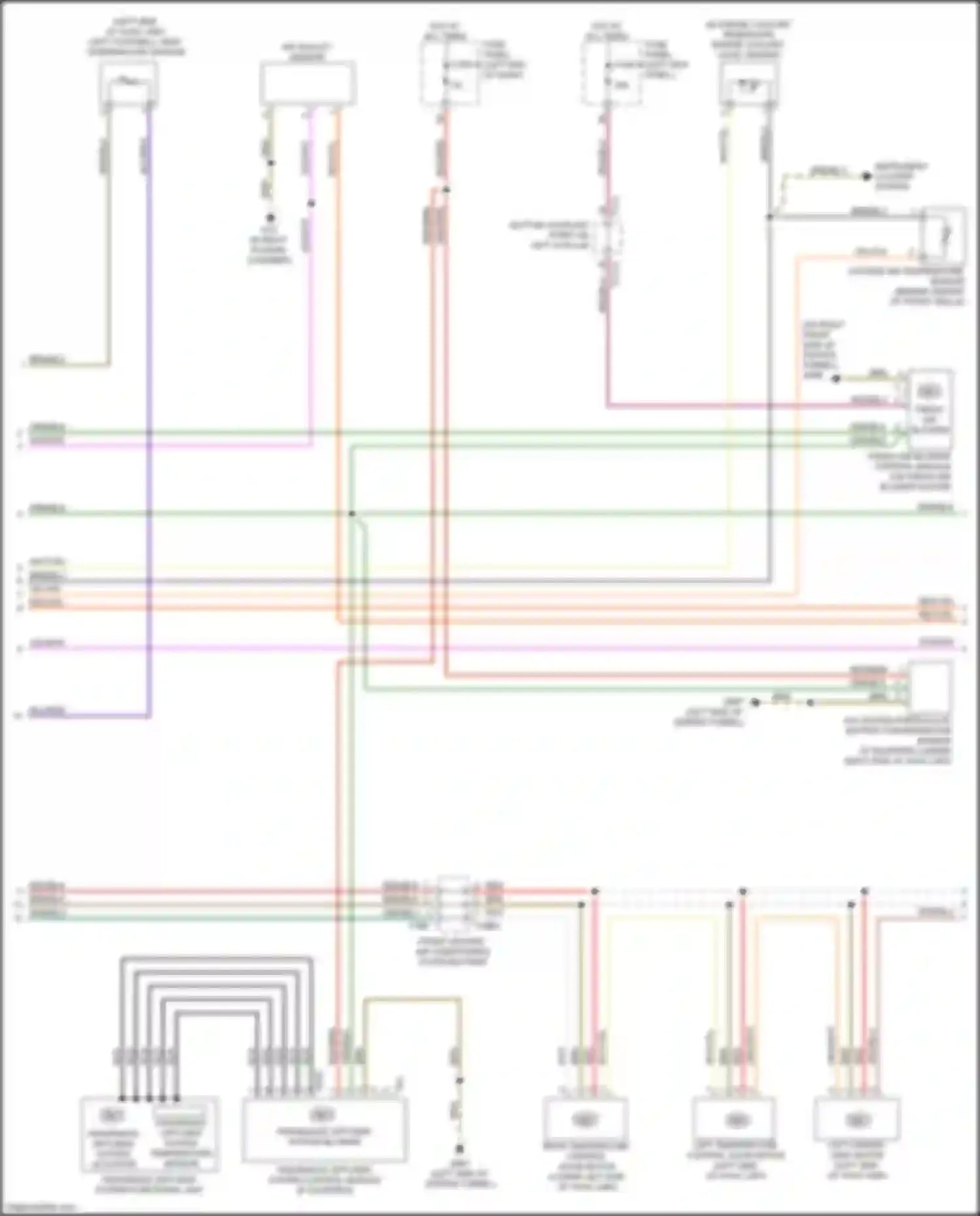 Wiring diagram wht/yel for Audi A6 C8 (2018-2023) (22 of 41)