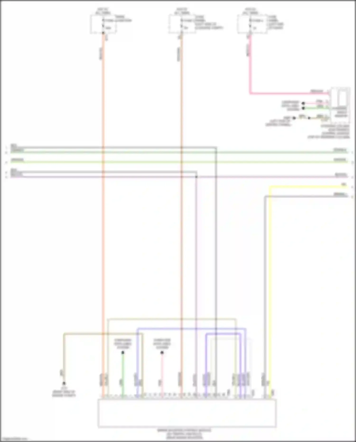 Wiring diagram wire junction for Audi A6 C8 (2018-2023) (1 of 4)