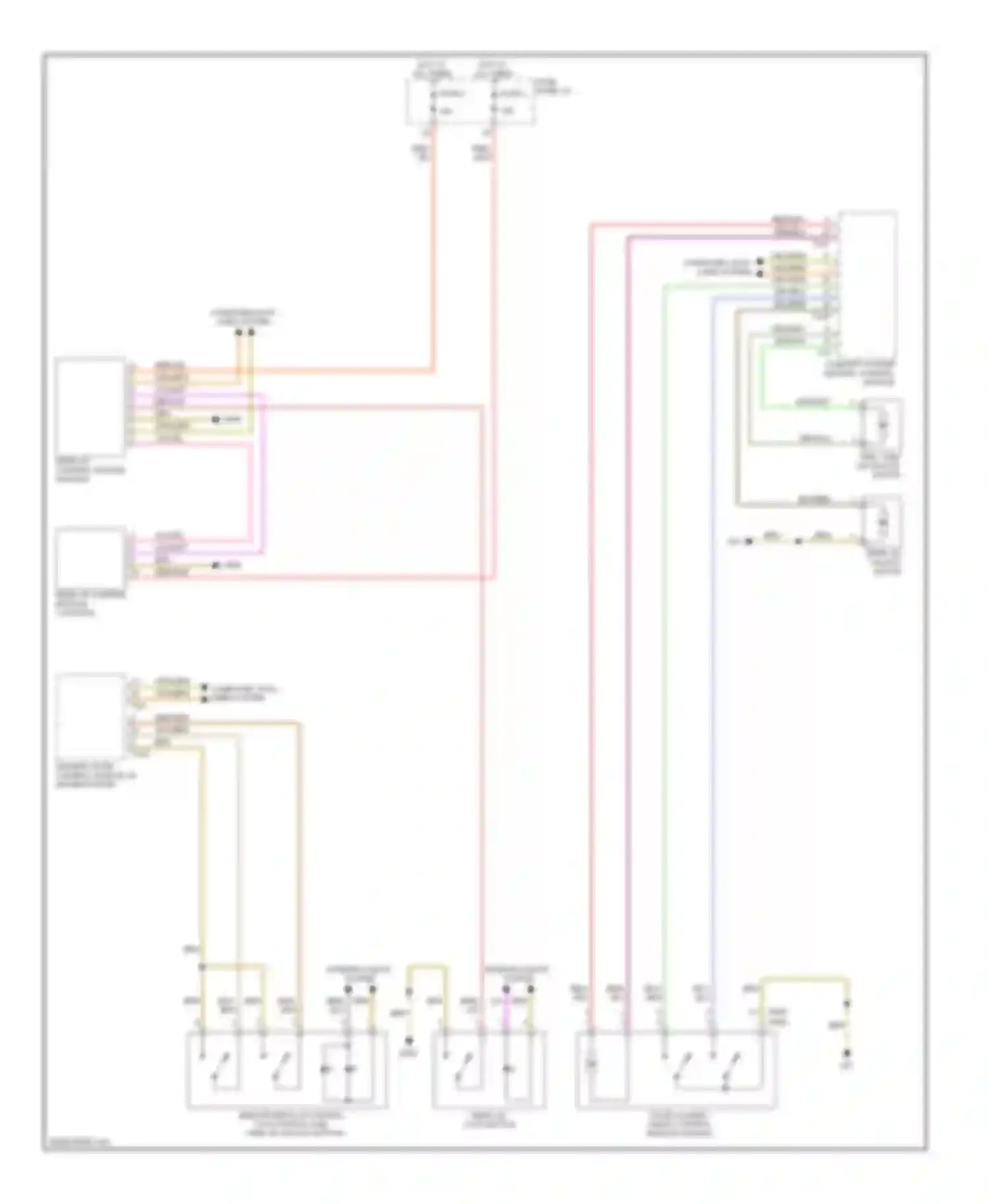 Wiring diagram blk/brn for Audi A6 С6 (2004-2008) (9 of 10)