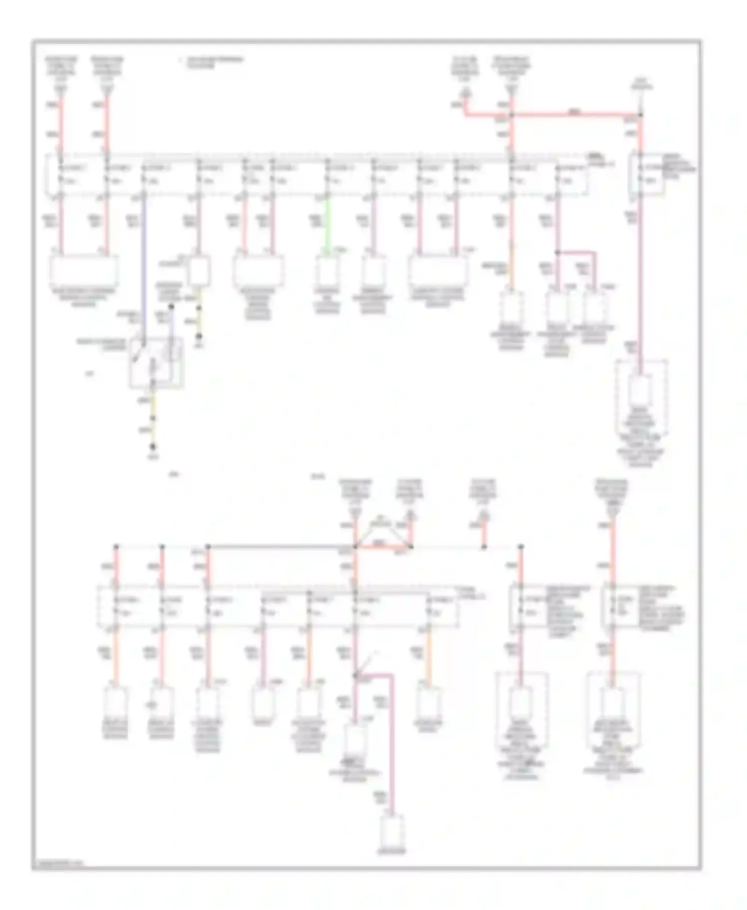 Wiring diagram fuse 2 for Audi A6 С6 (2004-2008)