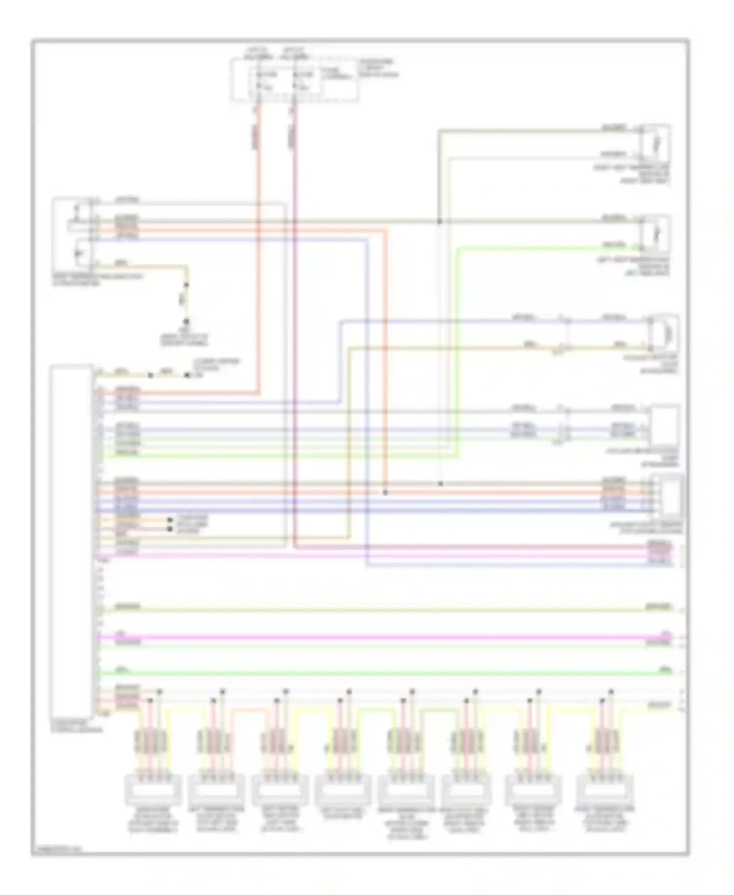 A7 Audi I (2010-2014): Automatic a/c circuit, basic (1 of 2)
