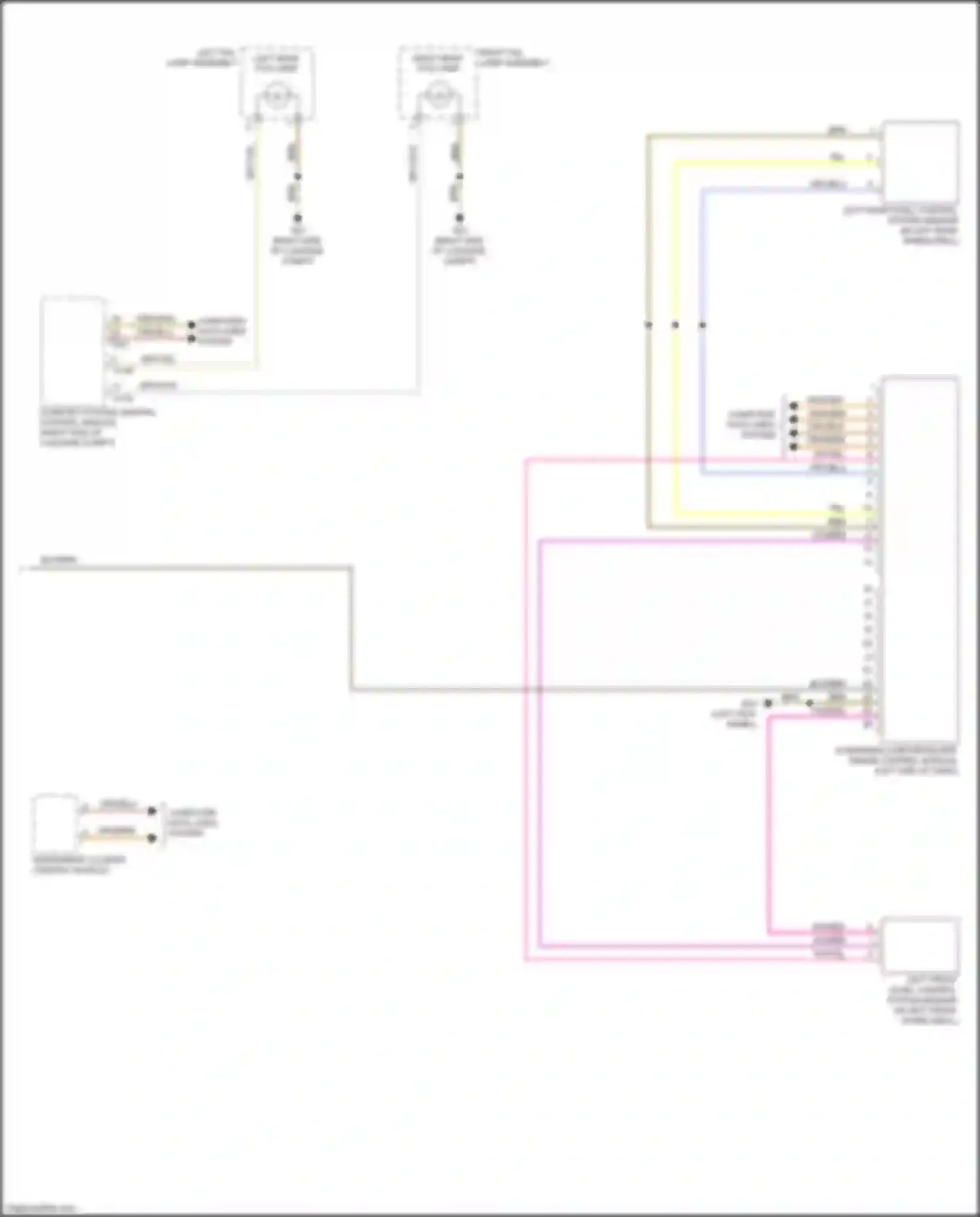 A7 Audi I (2010-2014): Headlights circuit, w/ hid w/ bi-xenon headlights (3 of 3)