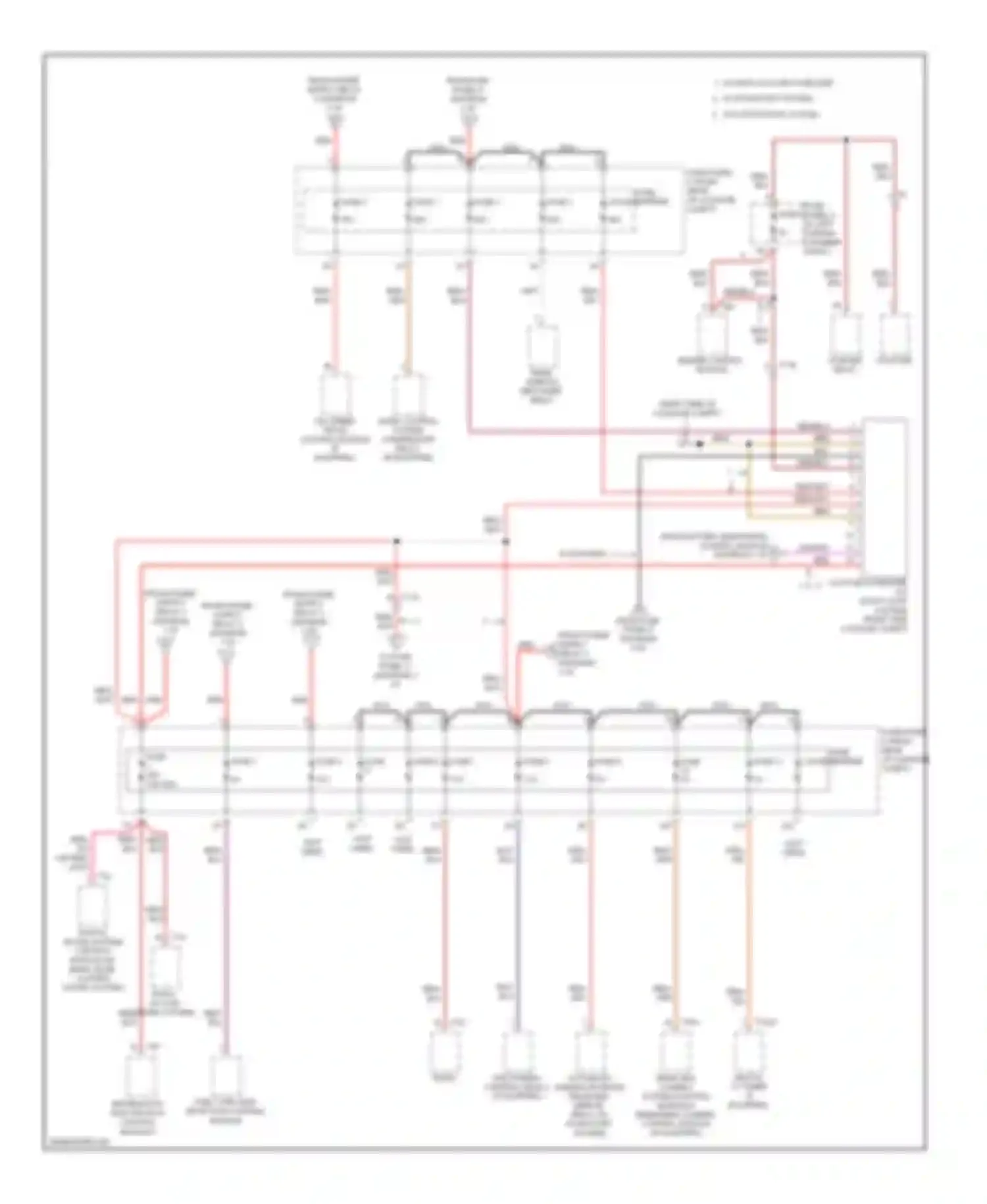 A7 Audi I (2010-2014): Power distribution circuit (3 of 6)