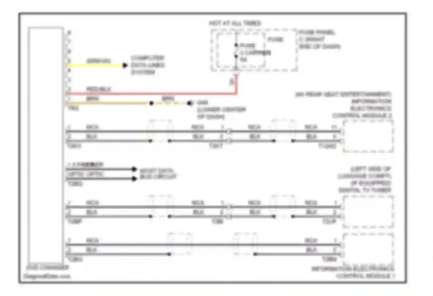 A7 Audi I (2010-2014): Cd/dvd changer circuit