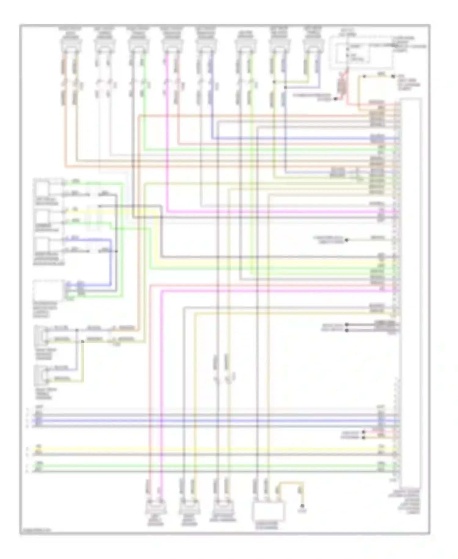 A7 Audi I (2010-2014): Radio circuit, bose mmi (2 of 2)