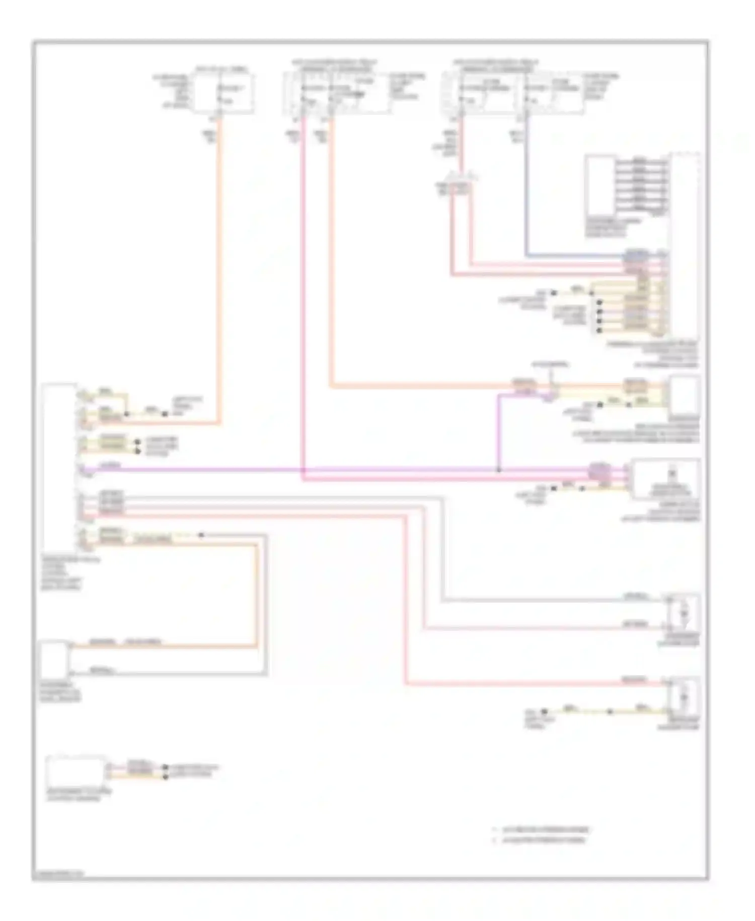 A7 Audi I (2010-2014): Wiper/washer circuit