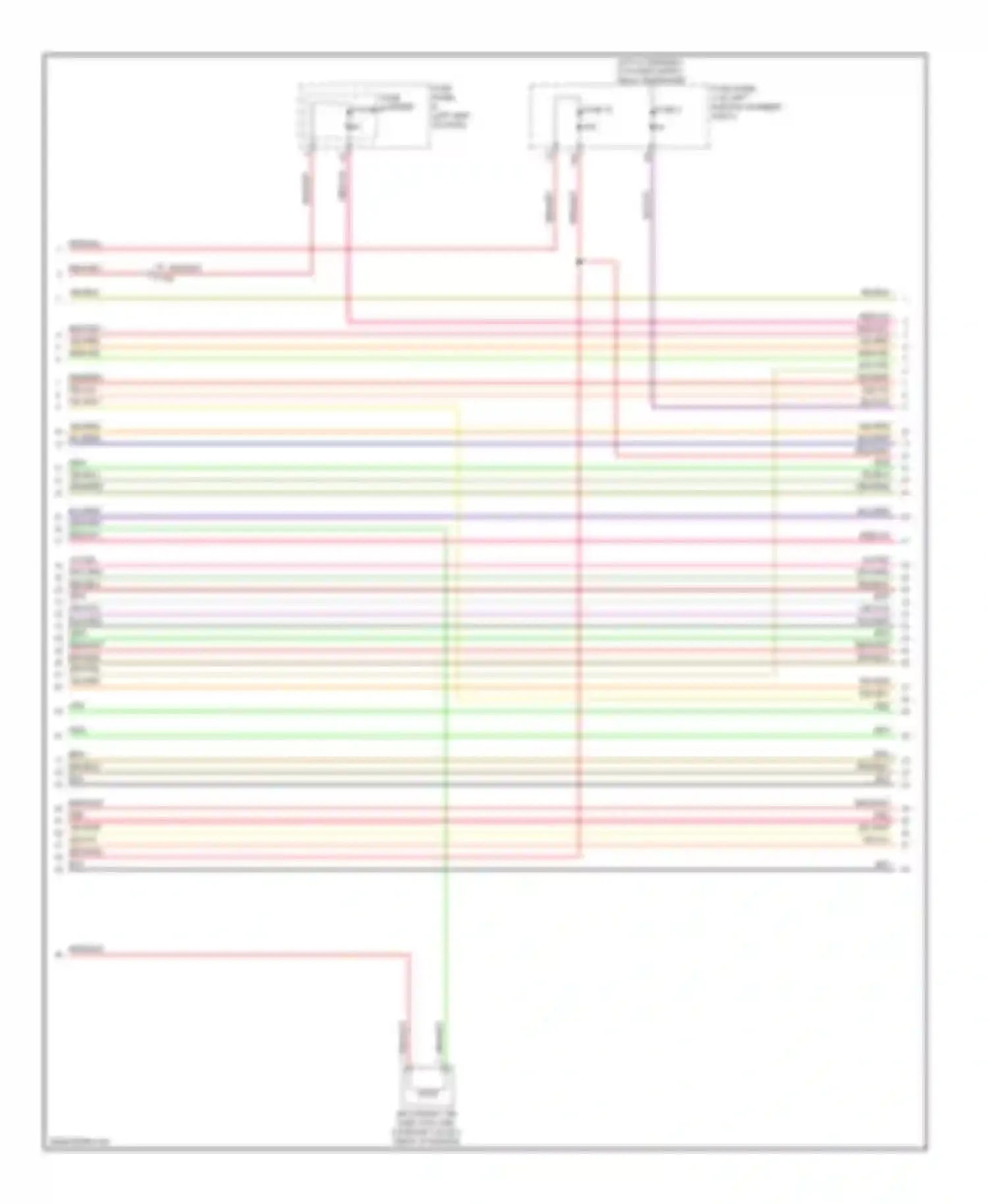 Wiring diagram blk for Audi A7 I (2010-2014) (28 of 107)