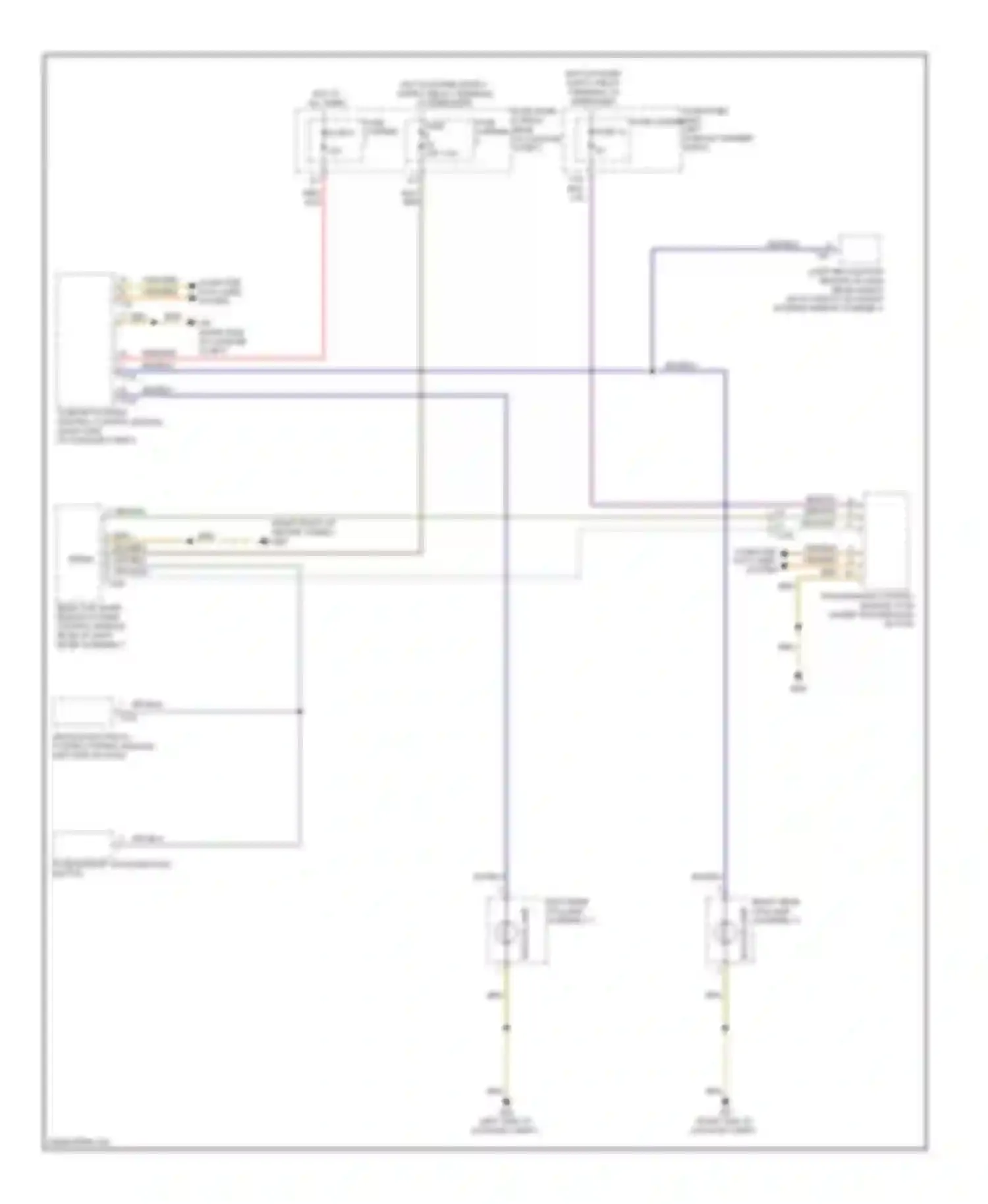 Wiring diagram blk/vio for Audi A7 I (2010-2014) (3 of 20)
