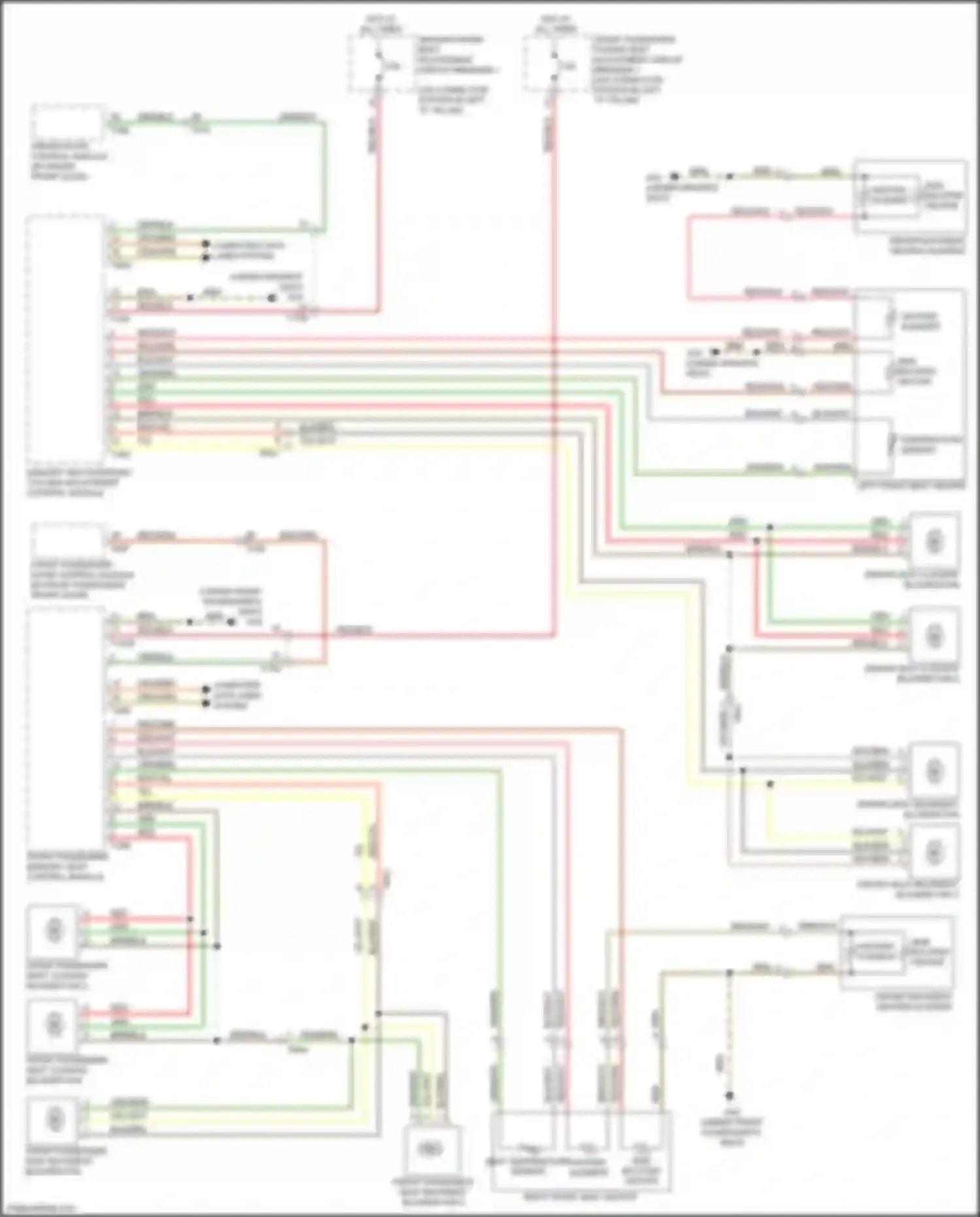 Wiring diagram blk/wht for Audi A7 I (2010-2014) (33 of 35)