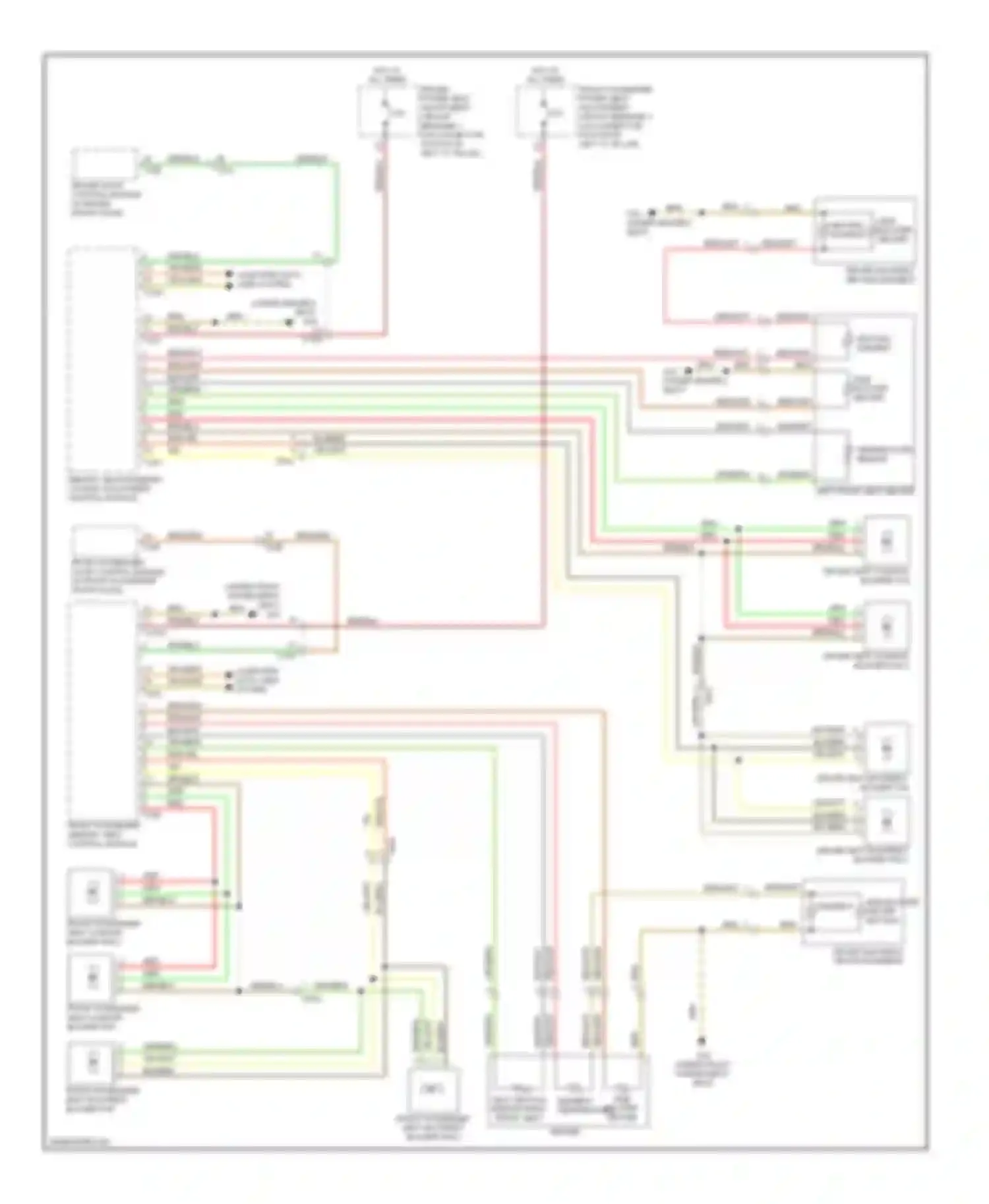 Wiring diagram blk/wht for Audi A7 I (2010-2014) (11 of 35)